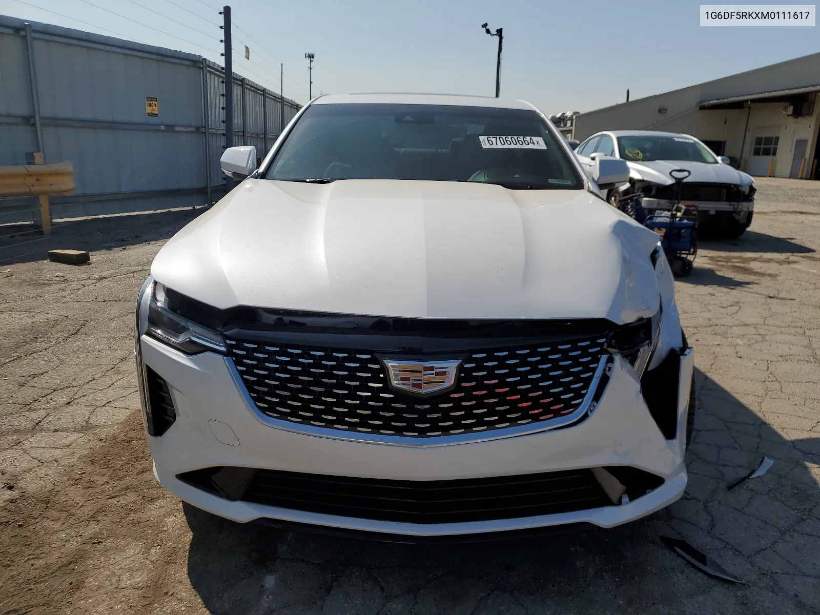 2021 Cadillac Ct4 Premium Luxury VIN: 1G6DF5RKXM0111617 Lot: 67060664