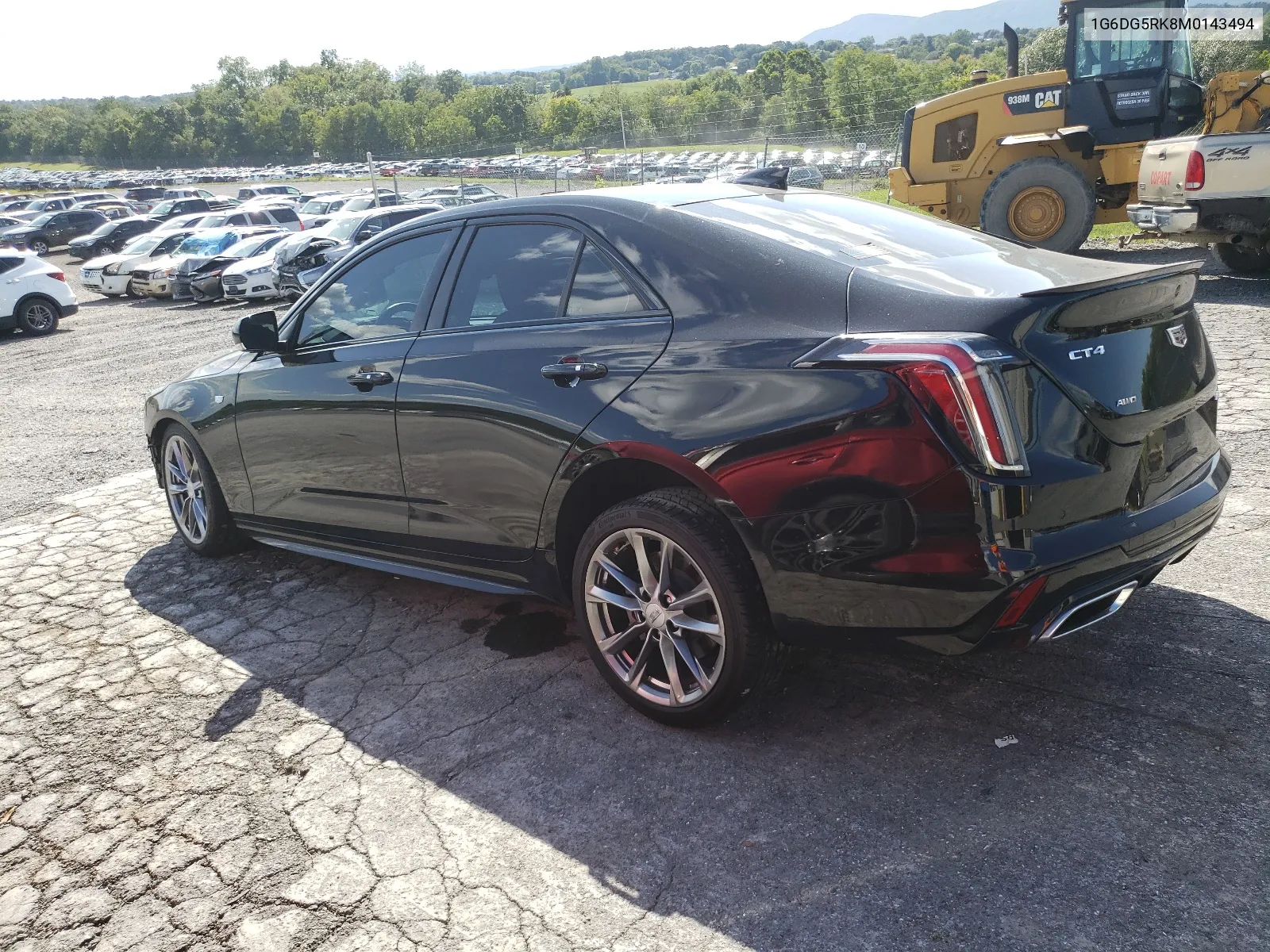 2021 Cadillac Ct4 Sport VIN: 1G6DG5RK8M0143494 Lot: 68224654