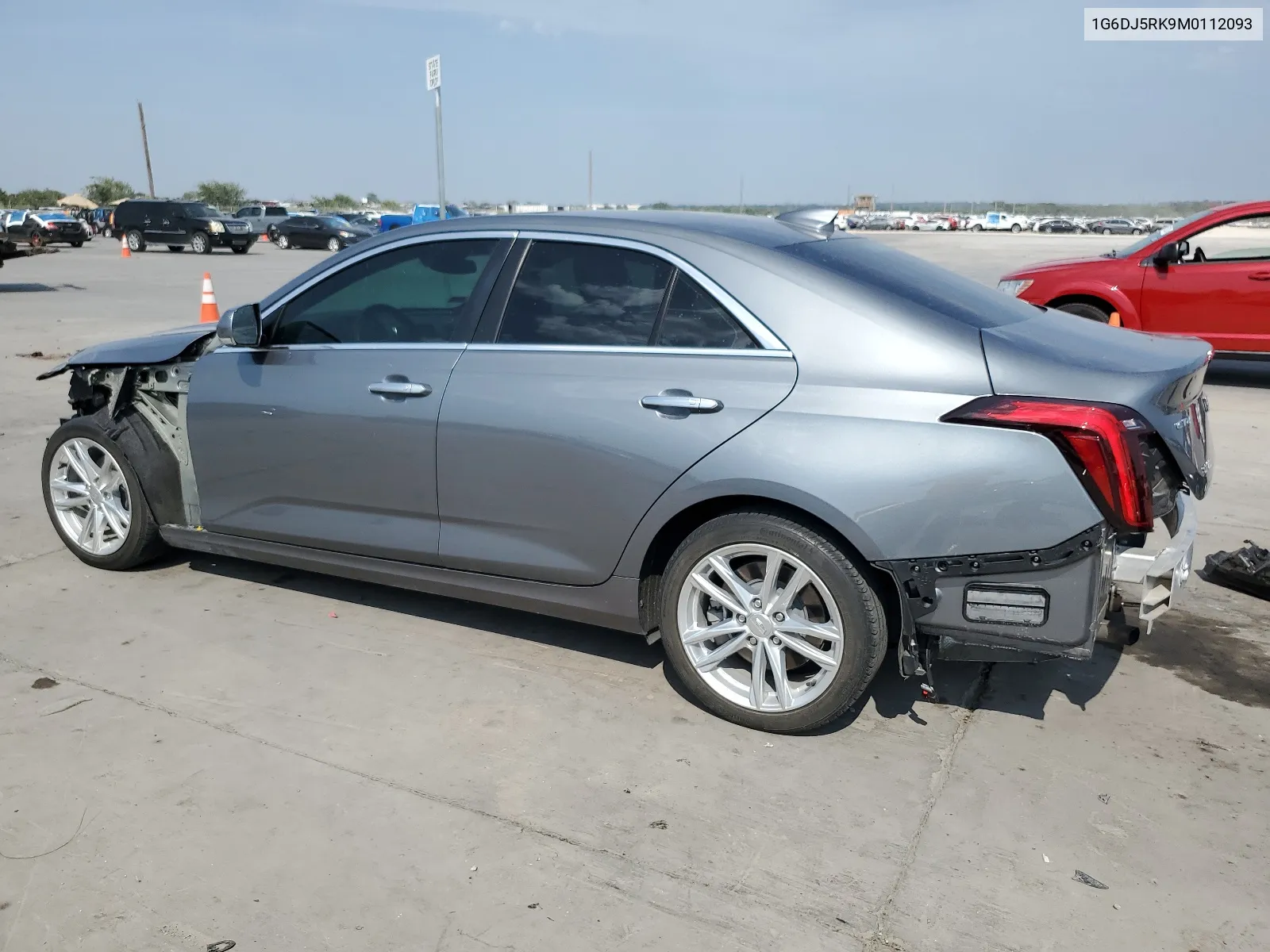 2021 Cadillac Ct4 Luxury VIN: 1G6DJ5RK9M0112093 Lot: 68558654