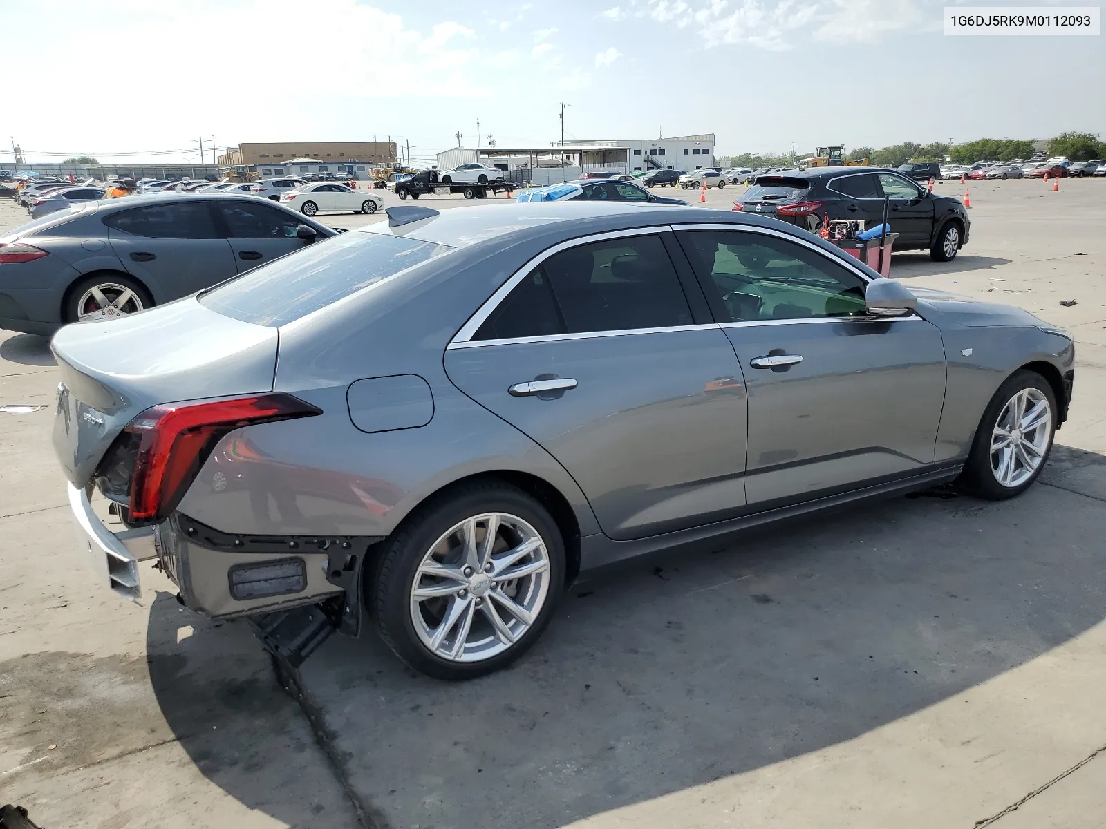 2021 Cadillac Ct4 Luxury VIN: 1G6DJ5RK9M0112093 Lot: 68558654