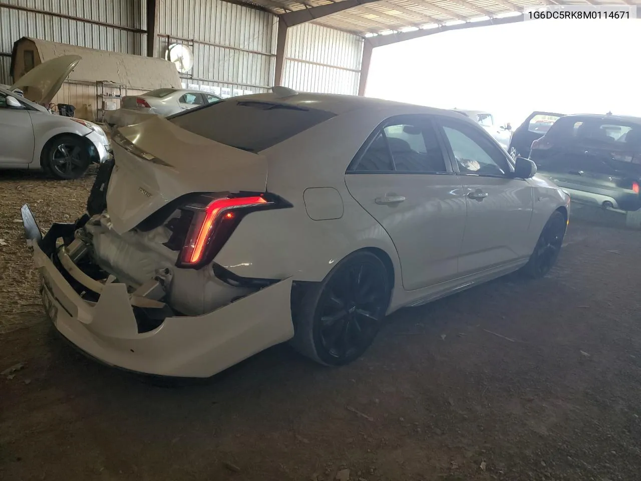 1G6DC5RK8M0114671 2021 Cadillac Ct4 Sport