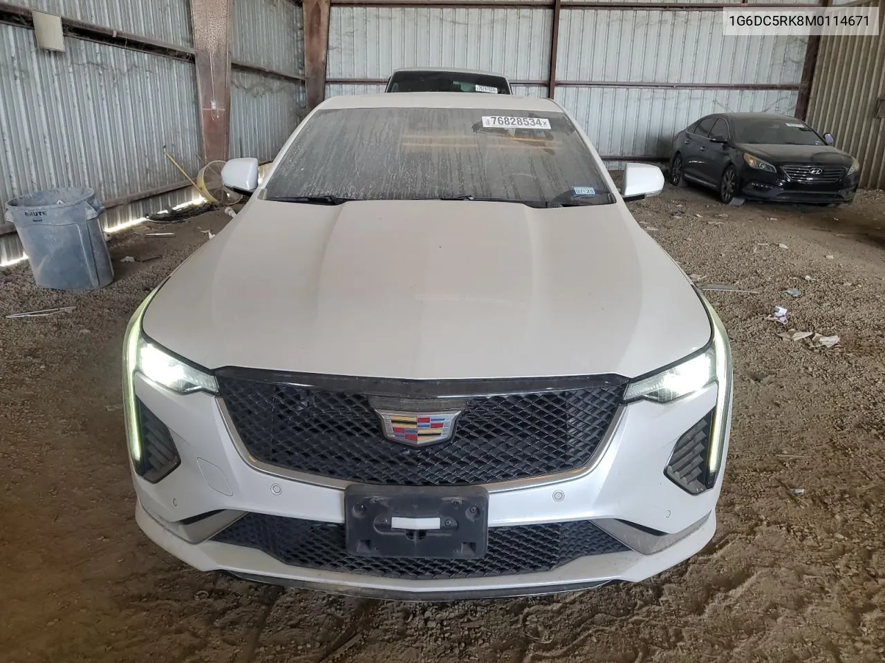 2021 Cadillac Ct4 Sport VIN: 1G6DC5RK8M0114671 Lot: 76828534