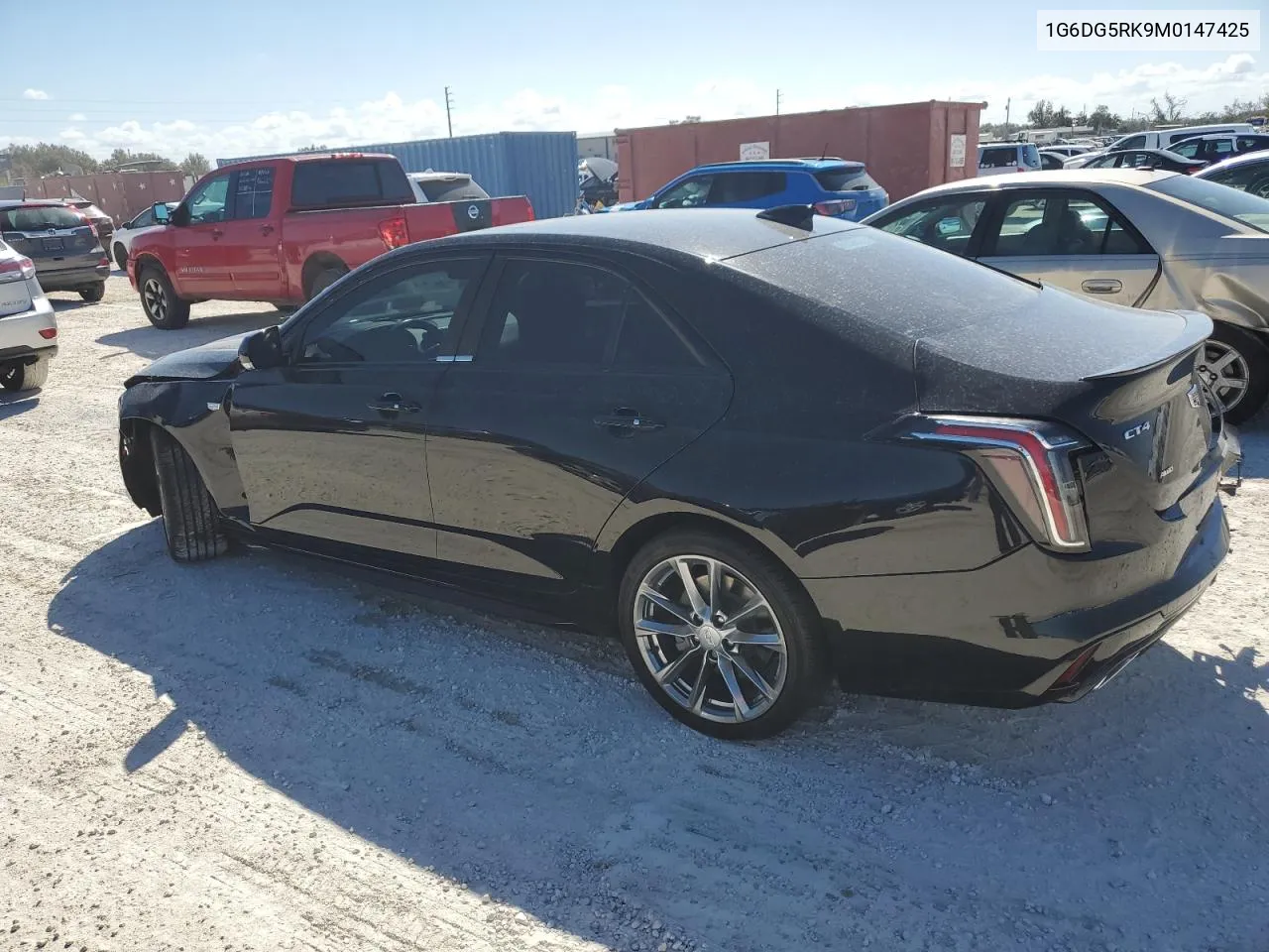 2021 Cadillac Ct4 Sport VIN: 1G6DG5RK9M0147425 Lot: 77595104