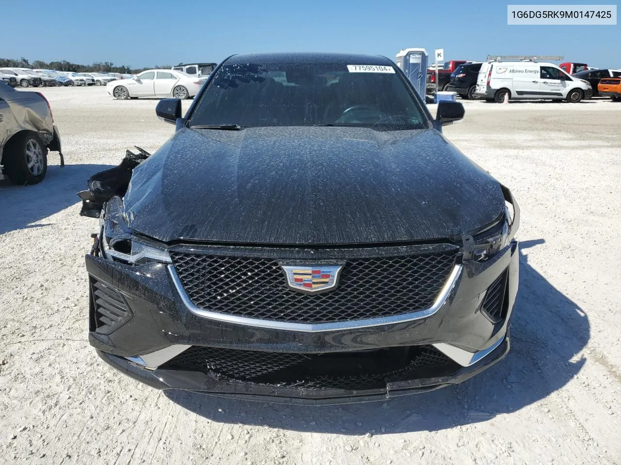 2021 Cadillac Ct4 Sport VIN: 1G6DG5RK9M0147425 Lot: 77595104