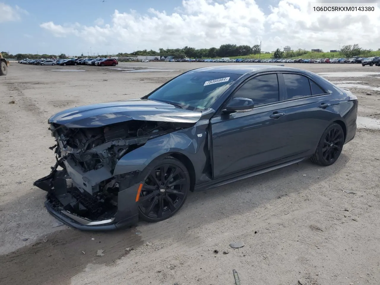 1G6DC5RKXM0143380 2021 Cadillac Ct4 Sport