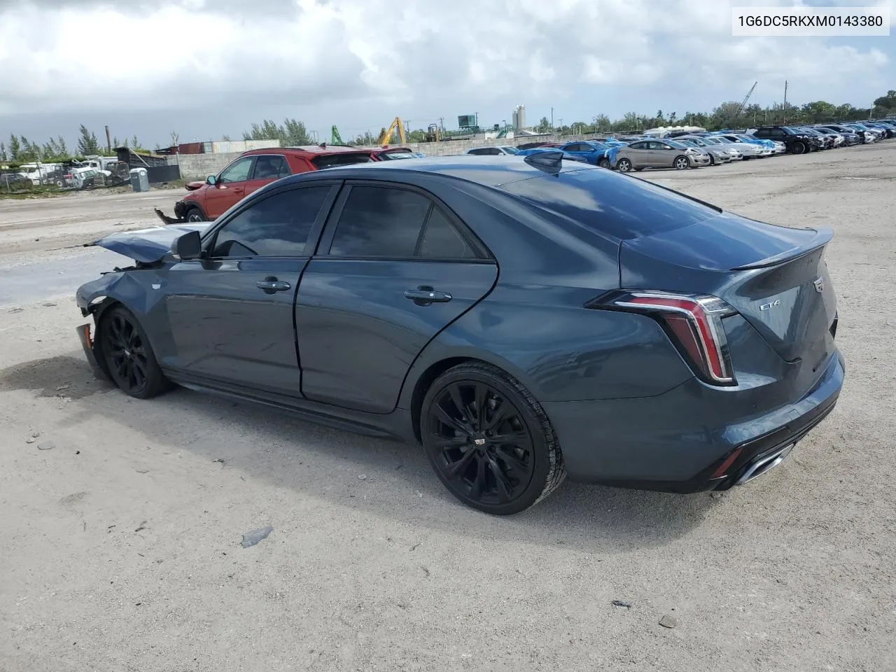 1G6DC5RKXM0143380 2021 Cadillac Ct4 Sport