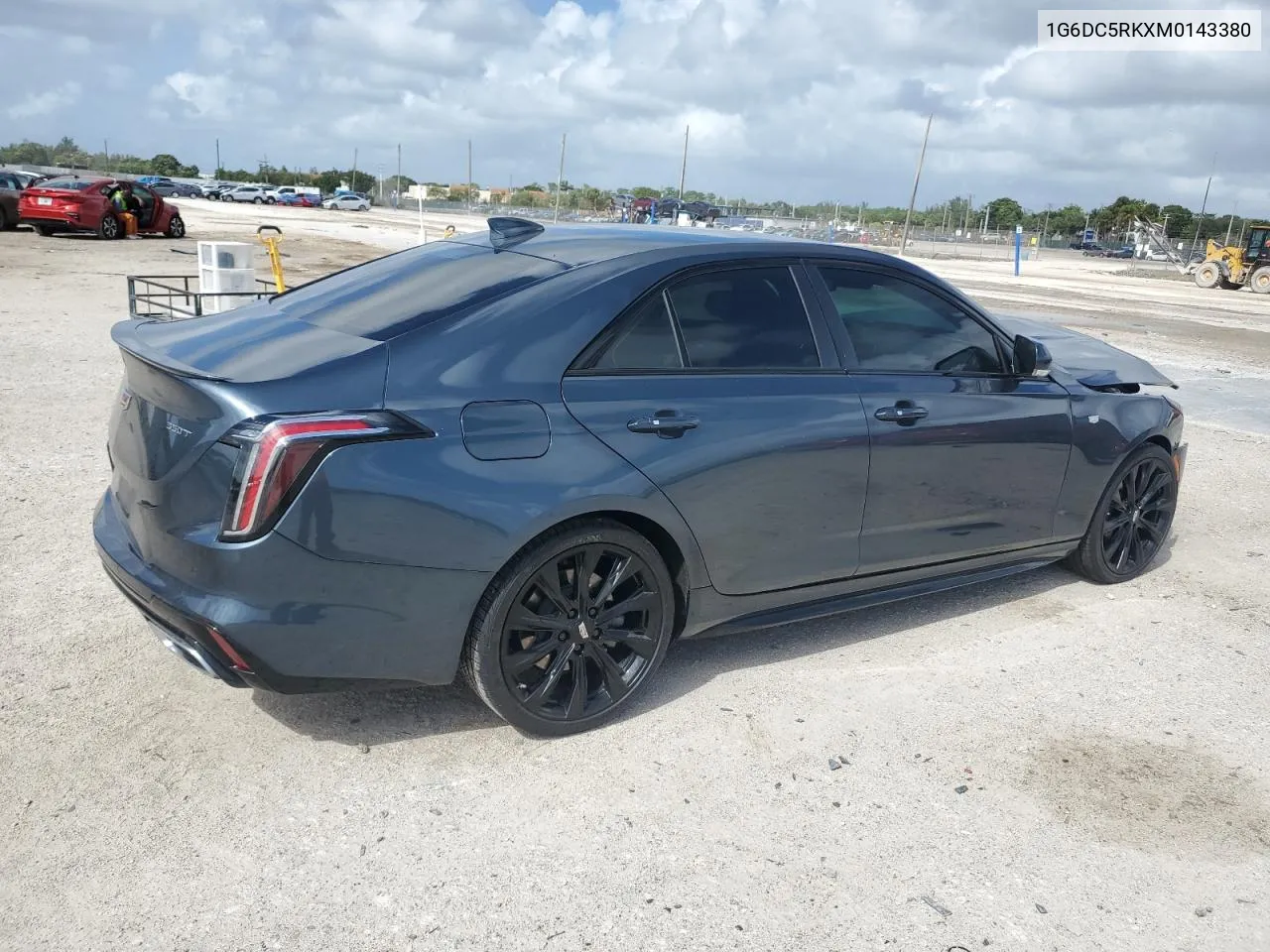 1G6DC5RKXM0143380 2021 Cadillac Ct4 Sport