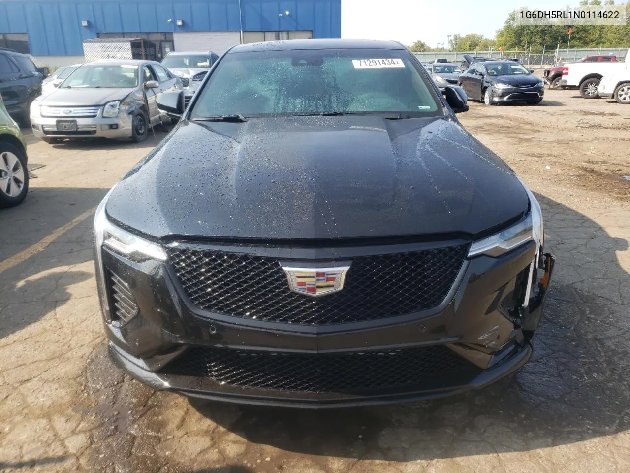 2022 Cadillac Ct4-V VIN: 1G6DH5RL1N0114622 Lot: 71291434