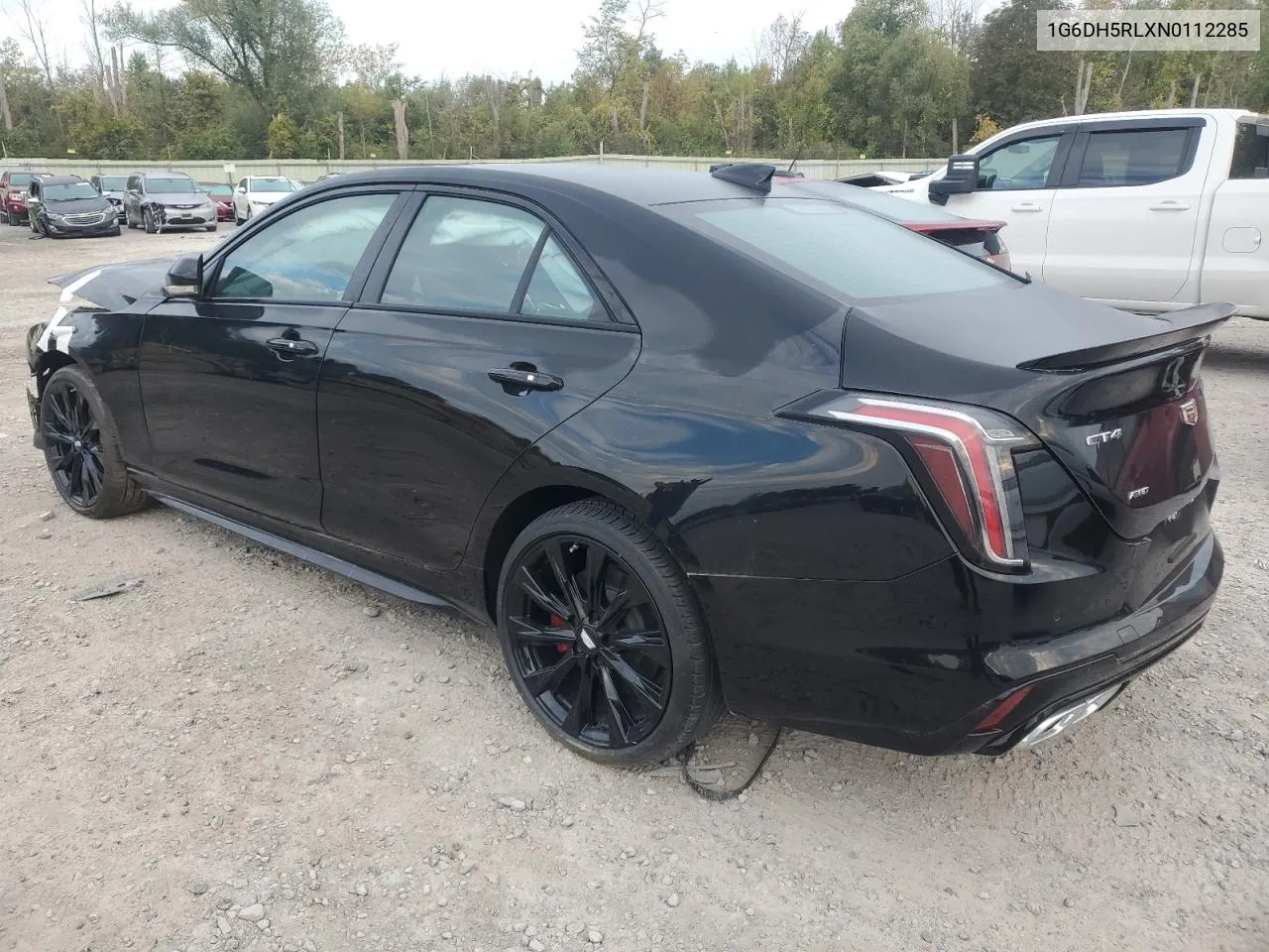 2022 Cadillac Ct4-V VIN: 1G6DH5RLXN0112285 Lot: 71835034