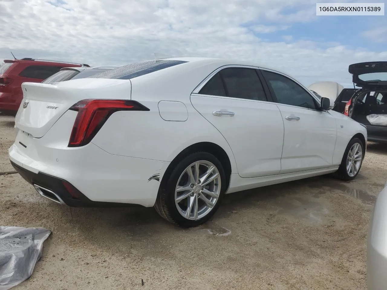 1G6DA5RKXN0115389 2022 Cadillac Ct4 Luxury