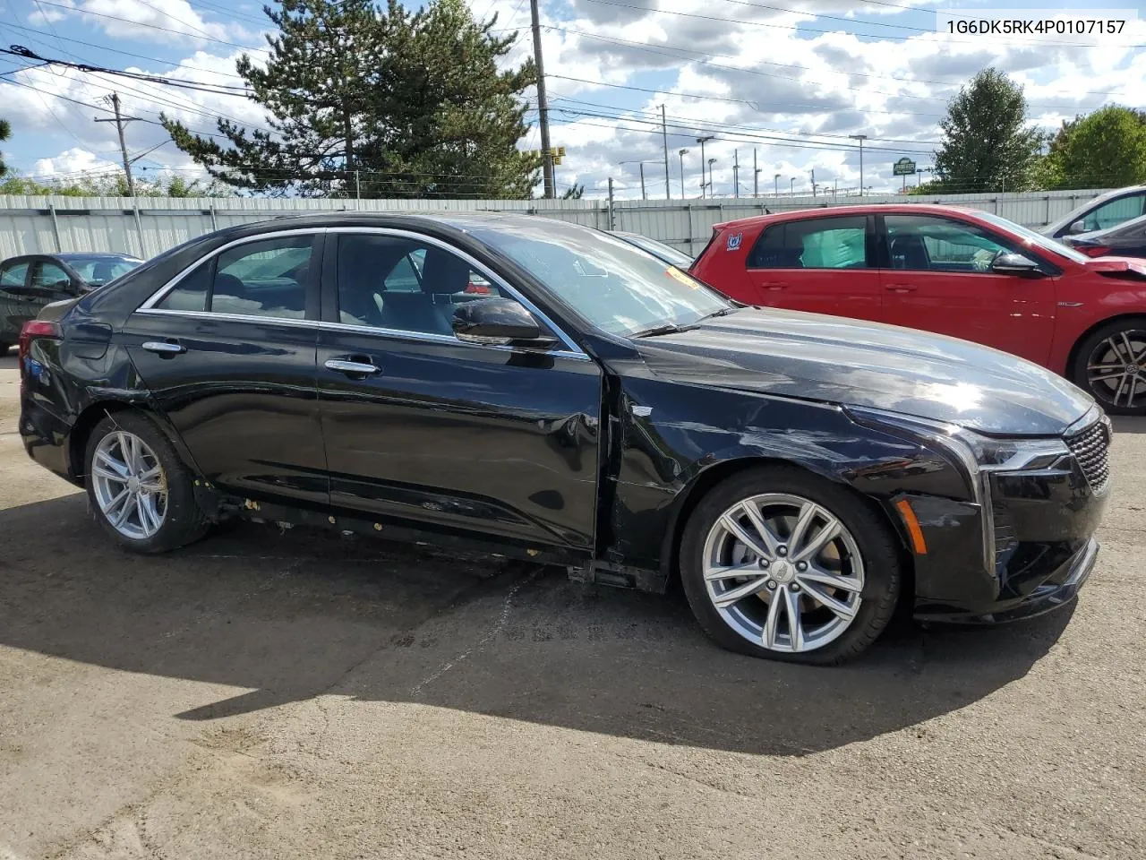 2023 Cadillac Ct4 Luxury VIN: 1G6DK5RK4P0107157 Lot: 71153704