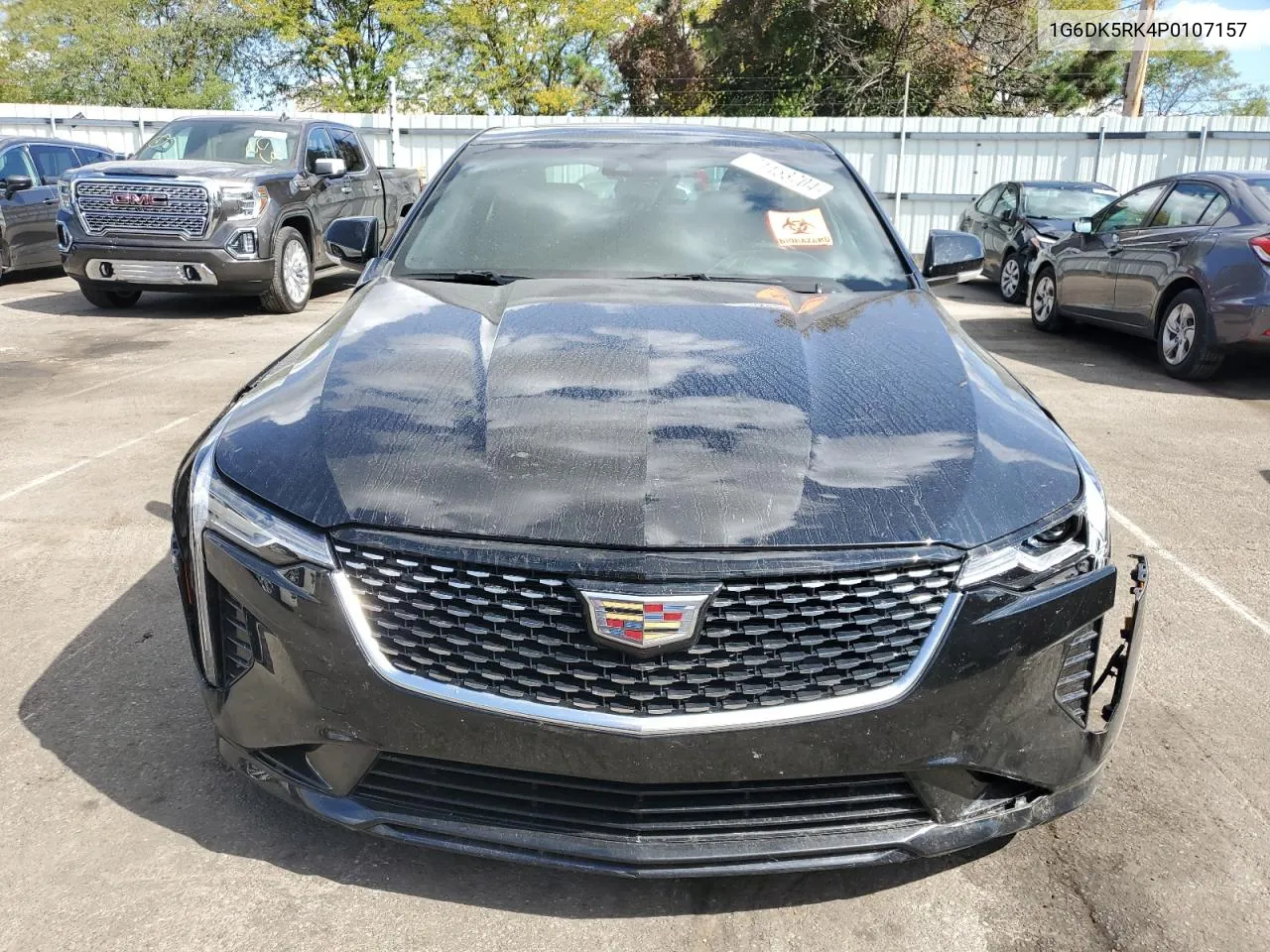 2023 Cadillac Ct4 Luxury VIN: 1G6DK5RK4P0107157 Lot: 71153704