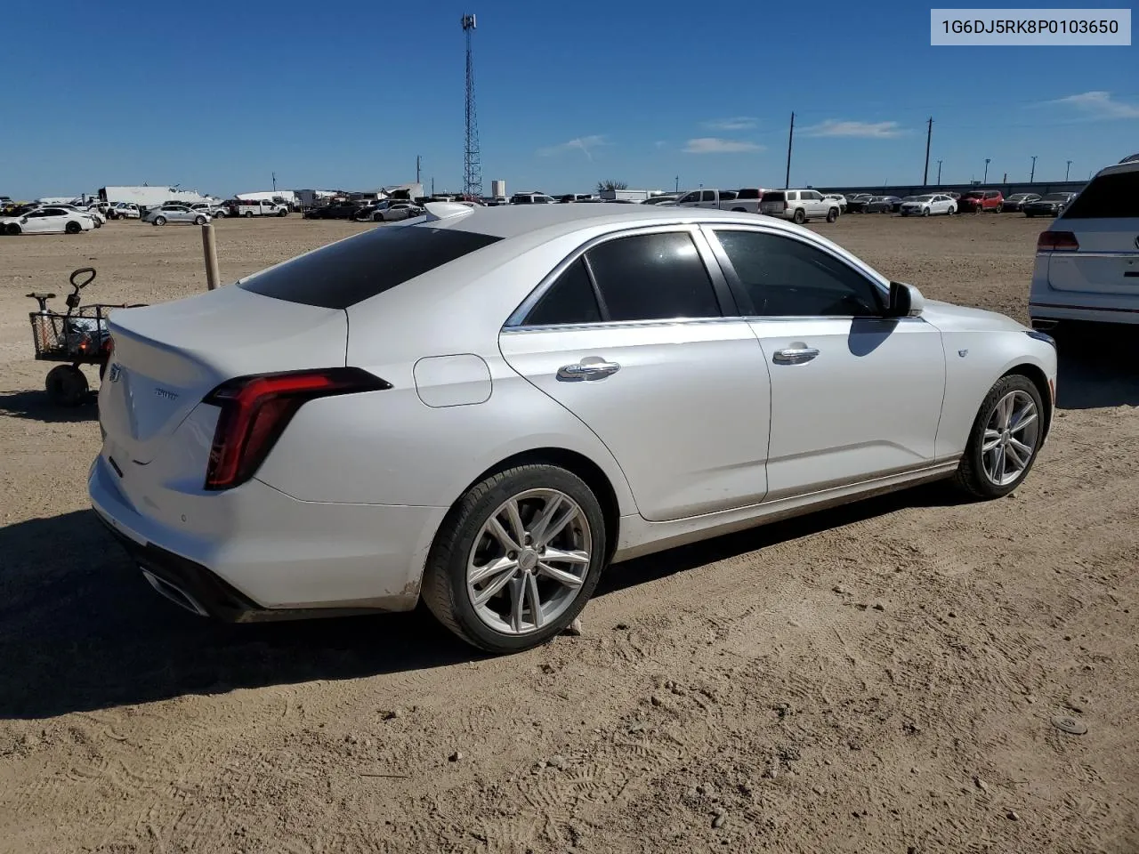 2023 Cadillac Ct4 Luxury VIN: 1G6DJ5RK8P0103650 Lot: 77681514