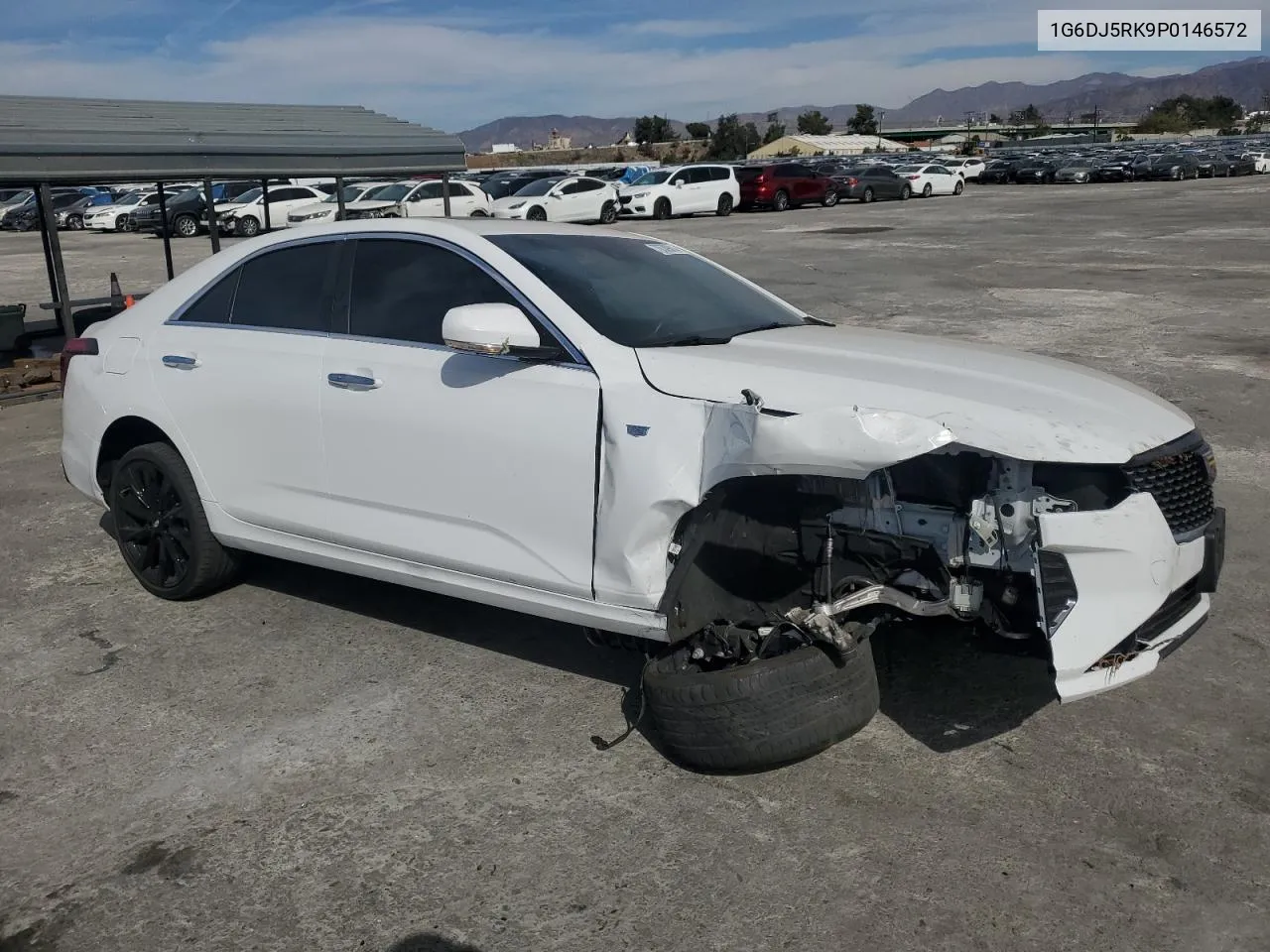 2023 Cadillac Ct4 Luxury VIN: 1G6DJ5RK9P0146572 Lot: 78539614