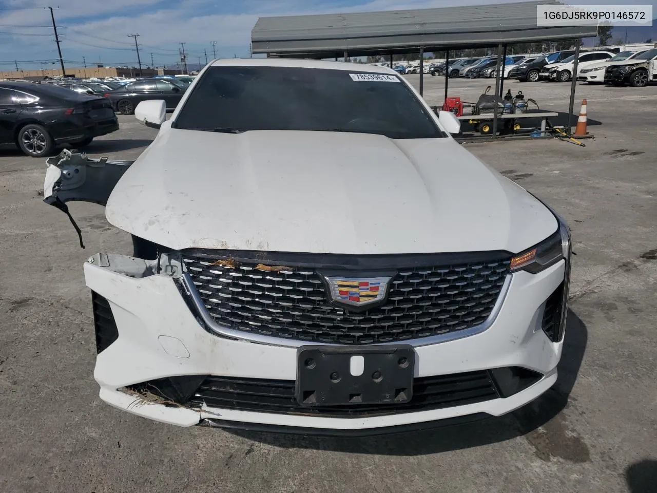 2023 Cadillac Ct4 Luxury VIN: 1G6DJ5RK9P0146572 Lot: 78539614