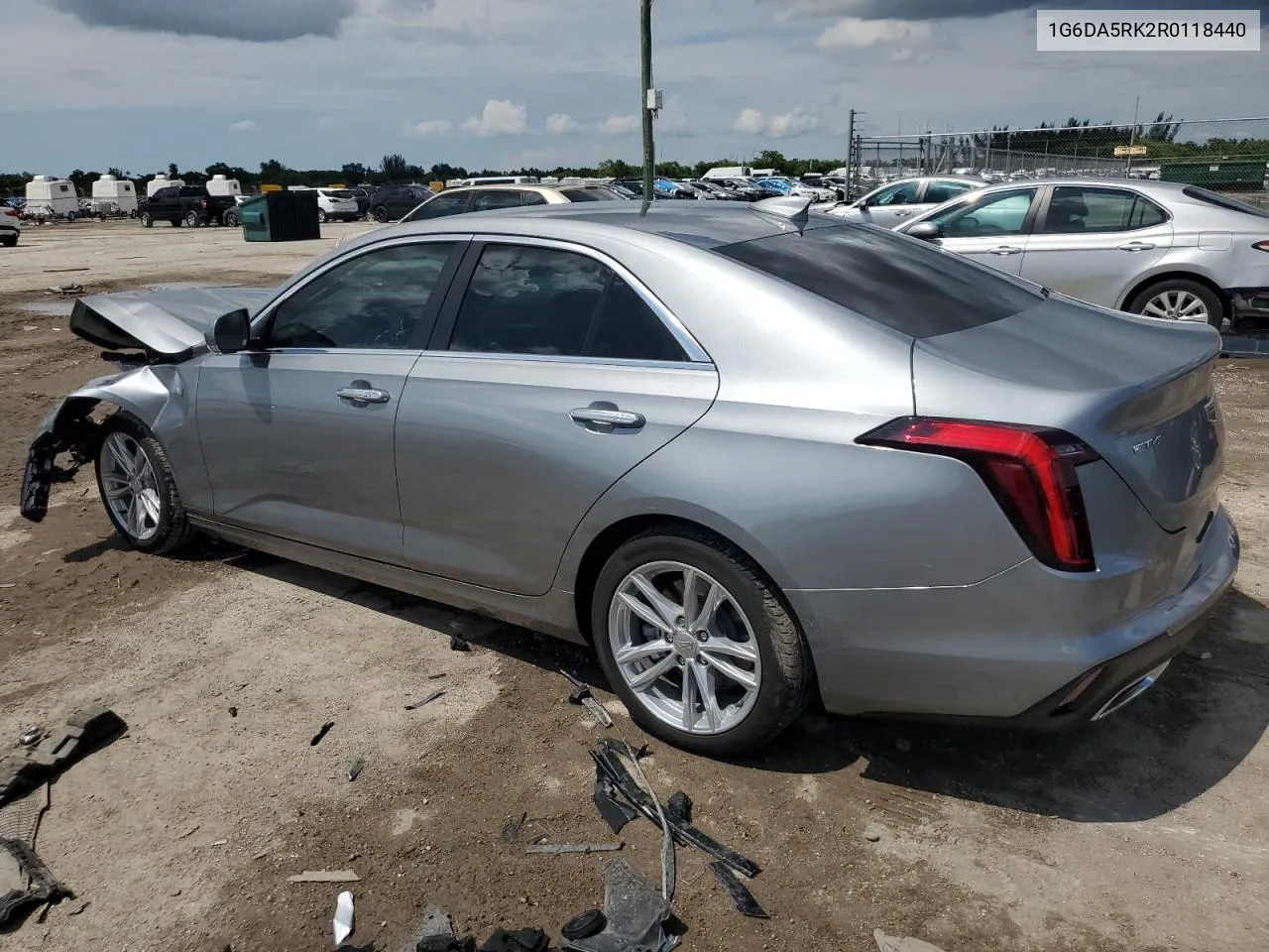 2024 Cadillac Ct4 Luxury VIN: 1G6DA5RK2R0118440 Lot: 71874584