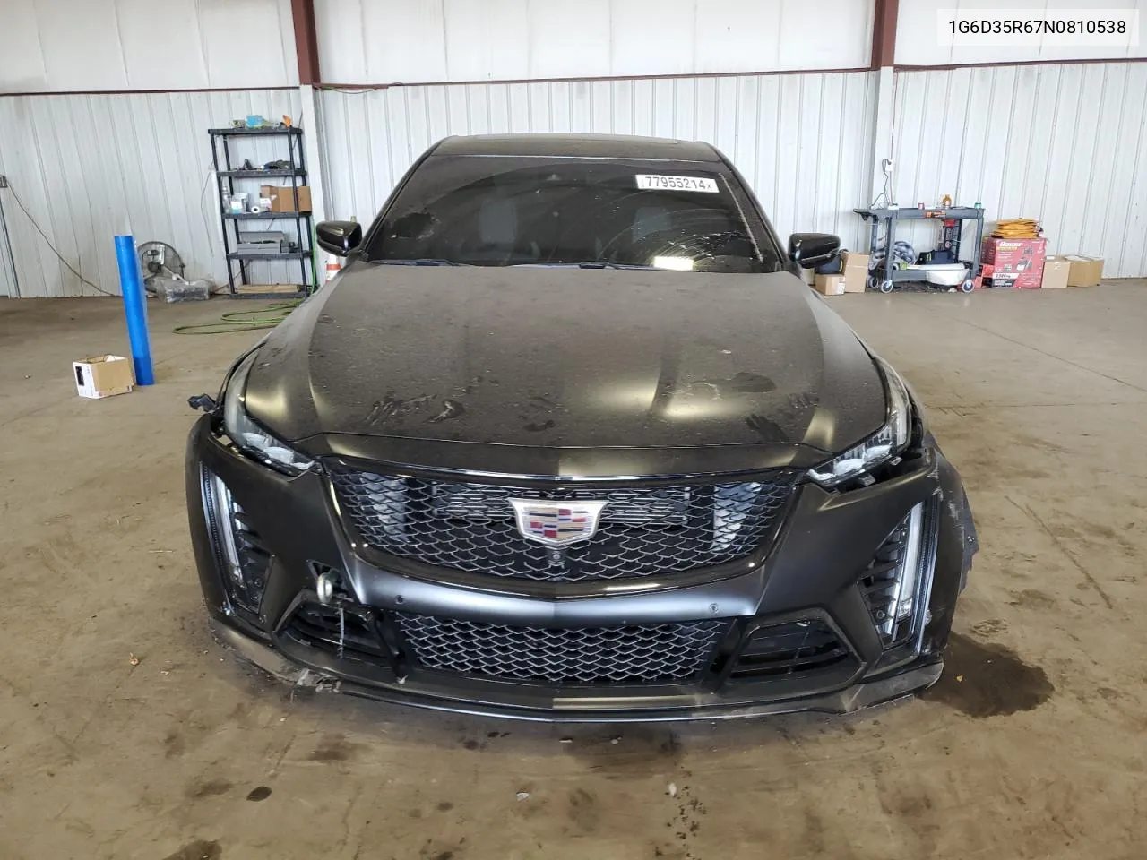 2022 Cadillac Ct5-V Blackwing VIN: 1G6D35R67N0810538 Lot: 77955214