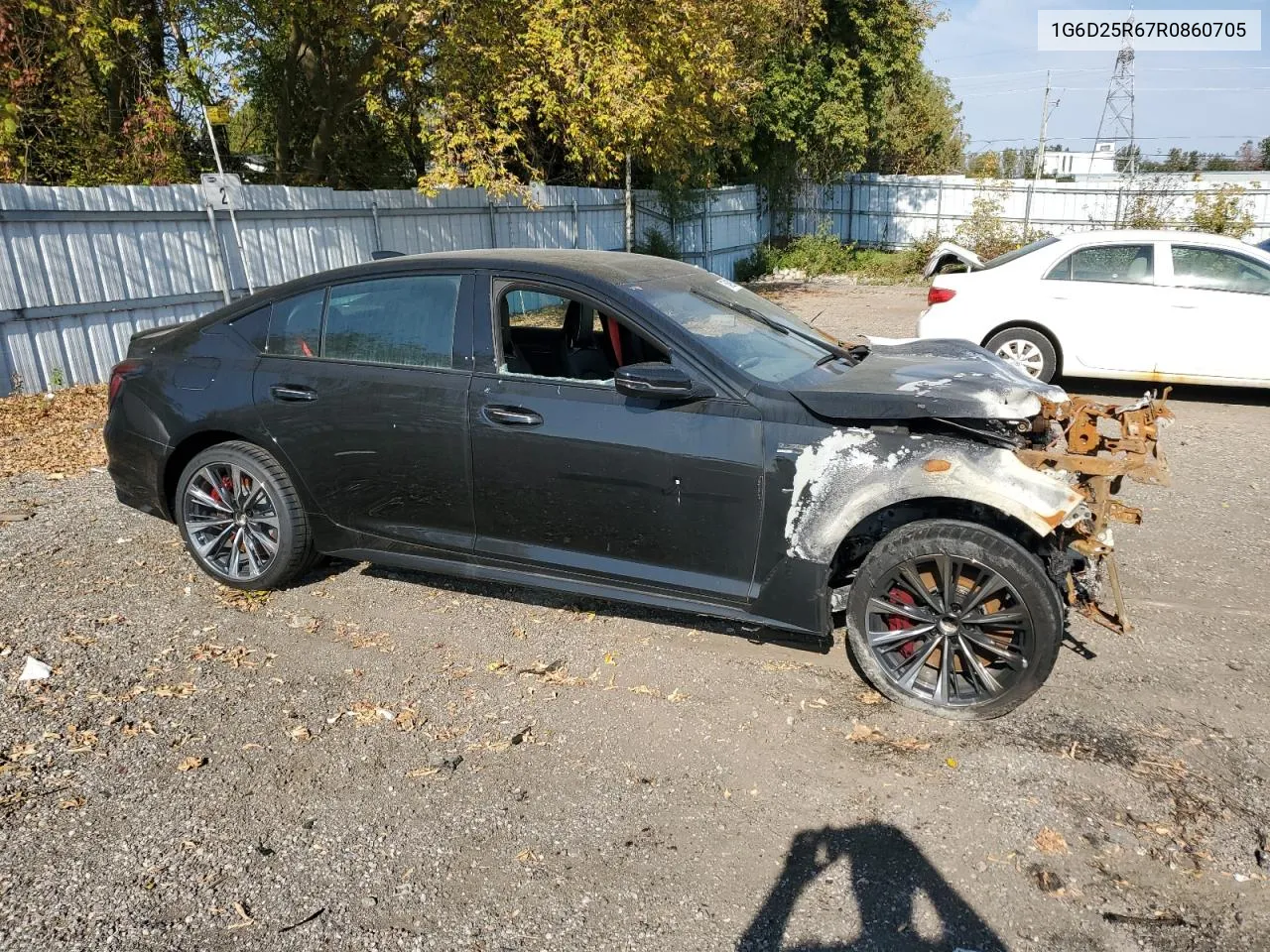 2024 Cadillac Ct5-V Blackwing VIN: 1G6D25R67R0860705 Lot: 75469914