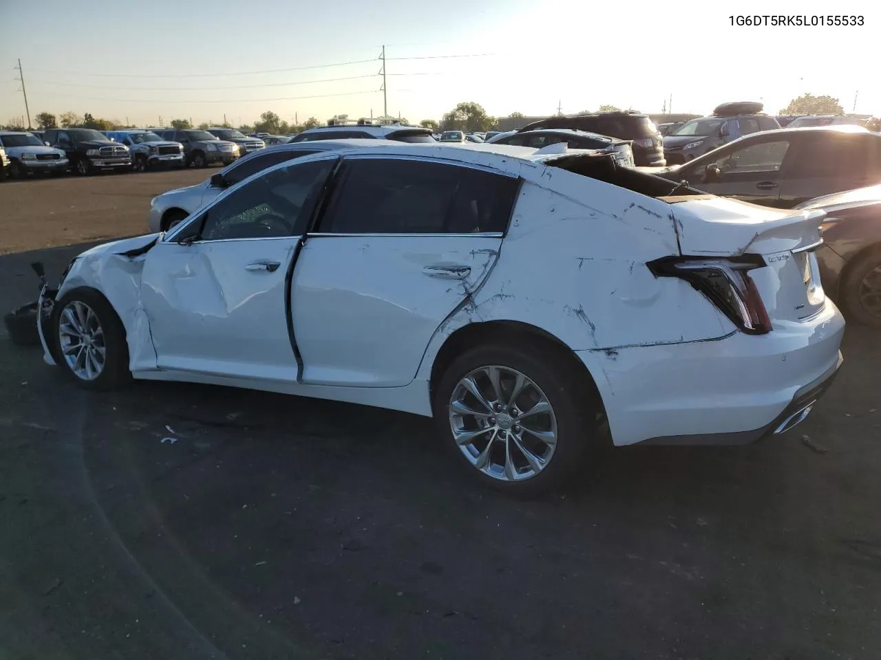 2020 Cadillac Ct5 Premium Luxury VIN: 1G6DT5RK5L0155533 Lot: 70321994