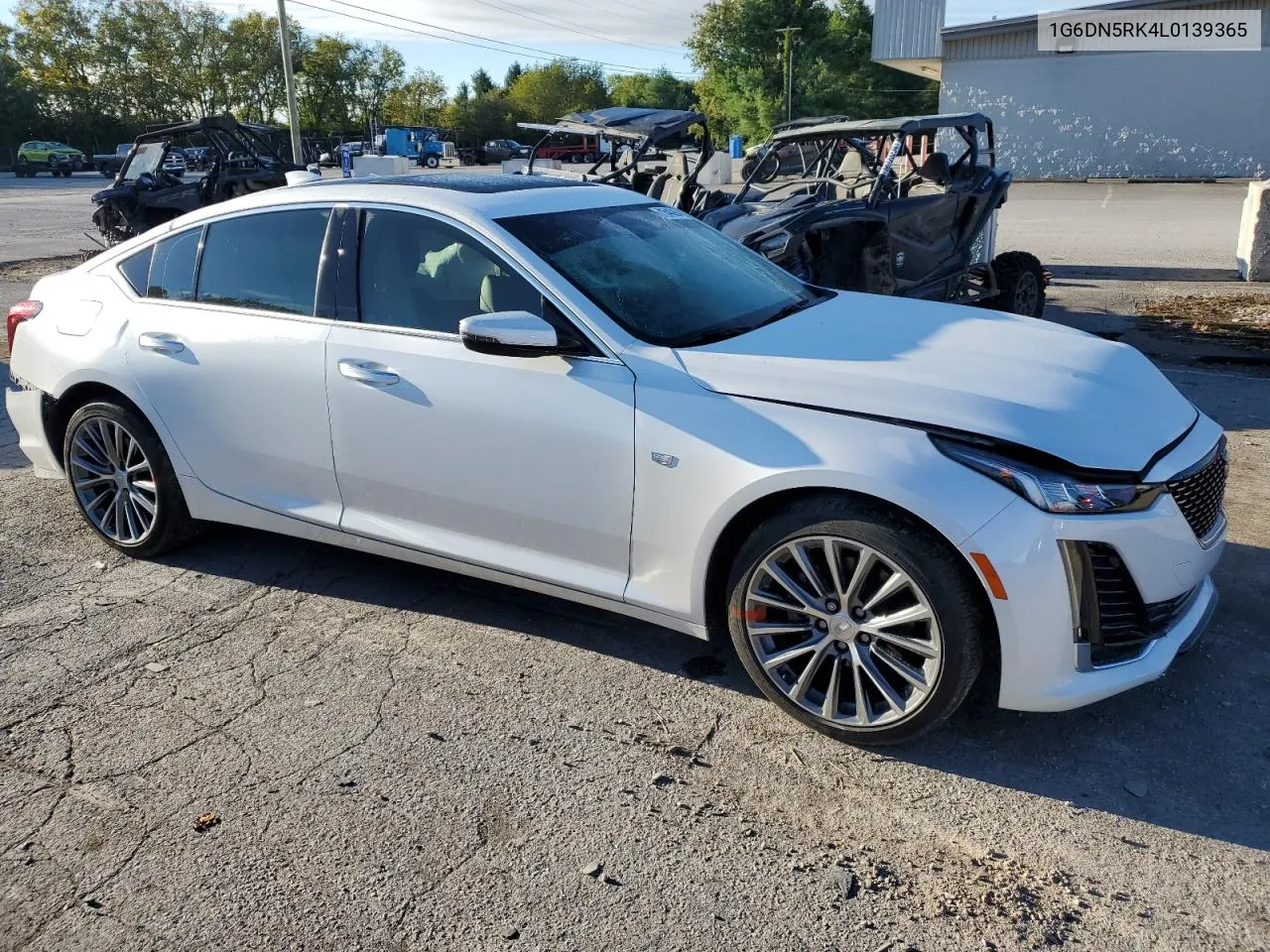 2020 Cadillac Ct5 Premium Luxury VIN: 1G6DN5RK4L0139365 Lot: 71543264