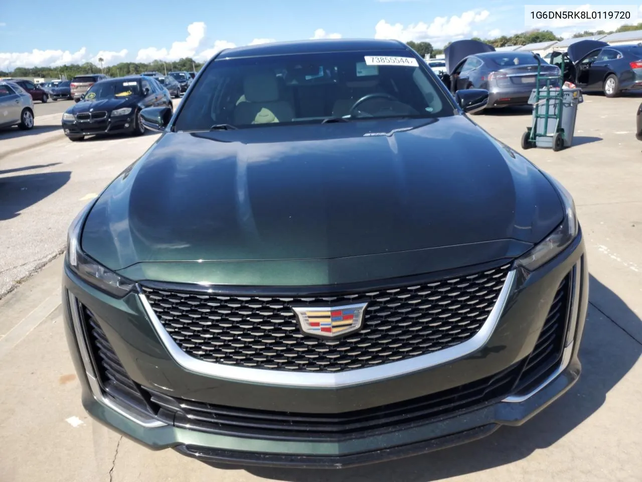 2020 Cadillac Ct5 Premium Luxury VIN: 1G6DN5RK8L0119720 Lot: 73855544