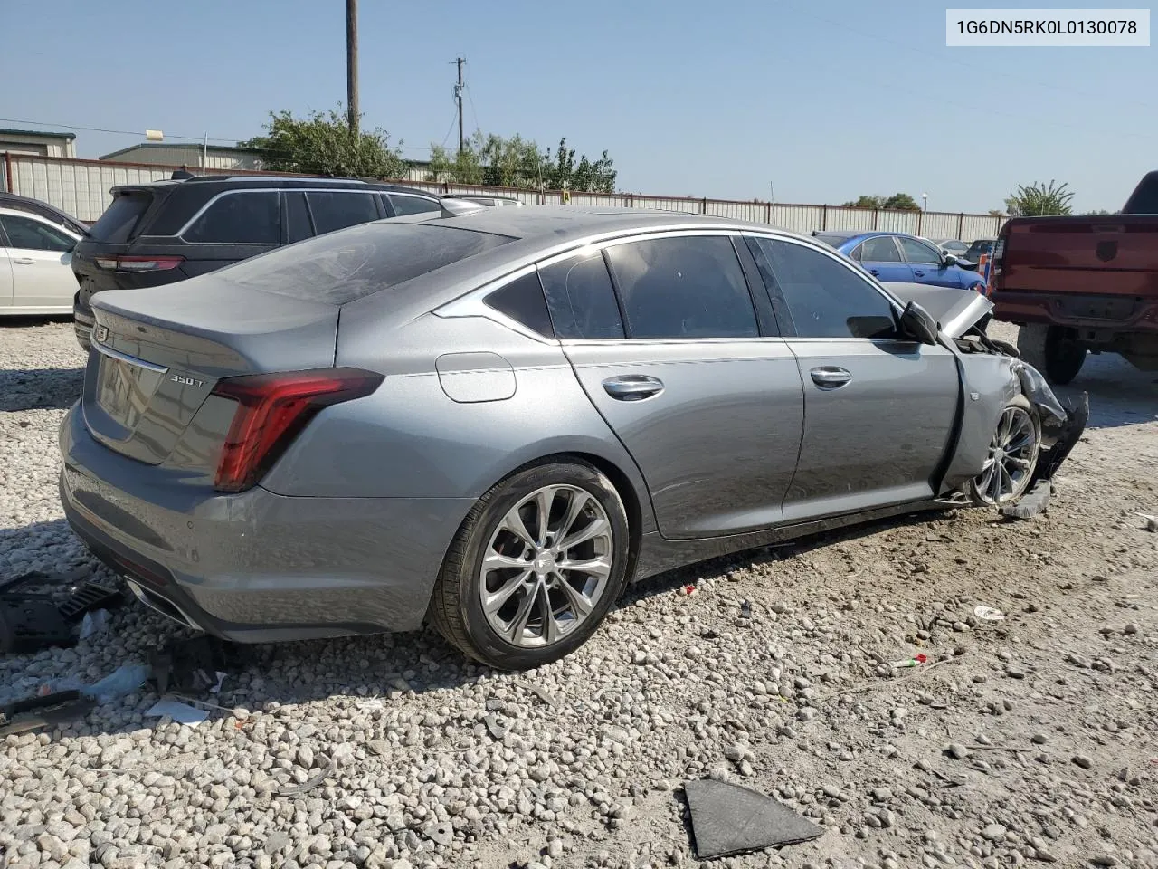 2020 Cadillac Ct5 Premium Luxury VIN: 1G6DN5RK0L0130078 Lot: 75681064