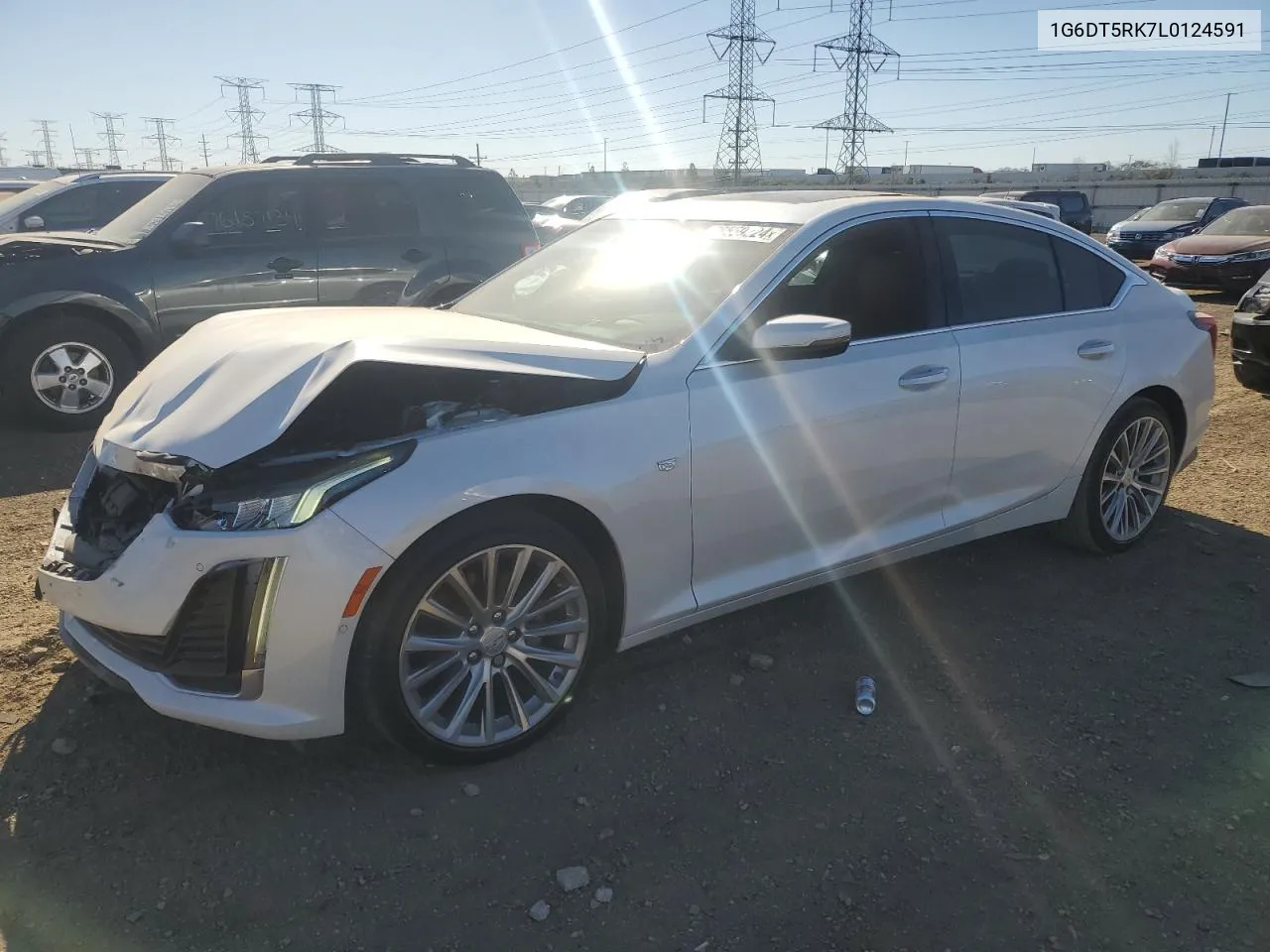 2020 Cadillac Ct5 Premium Luxury VIN: 1G6DT5RK7L0124591 Lot: 76559224