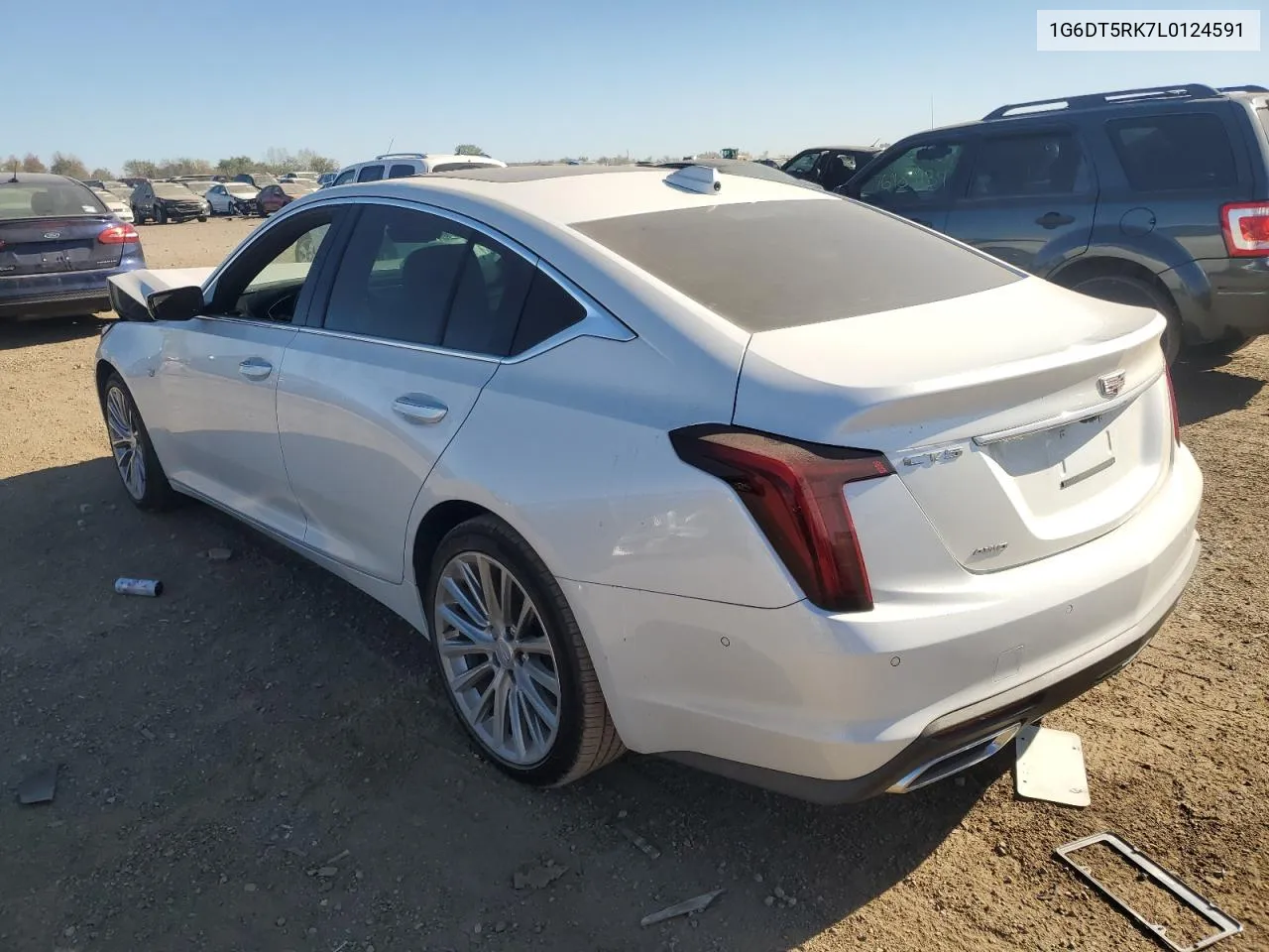 2020 Cadillac Ct5 Premium Luxury VIN: 1G6DT5RK7L0124591 Lot: 76559224