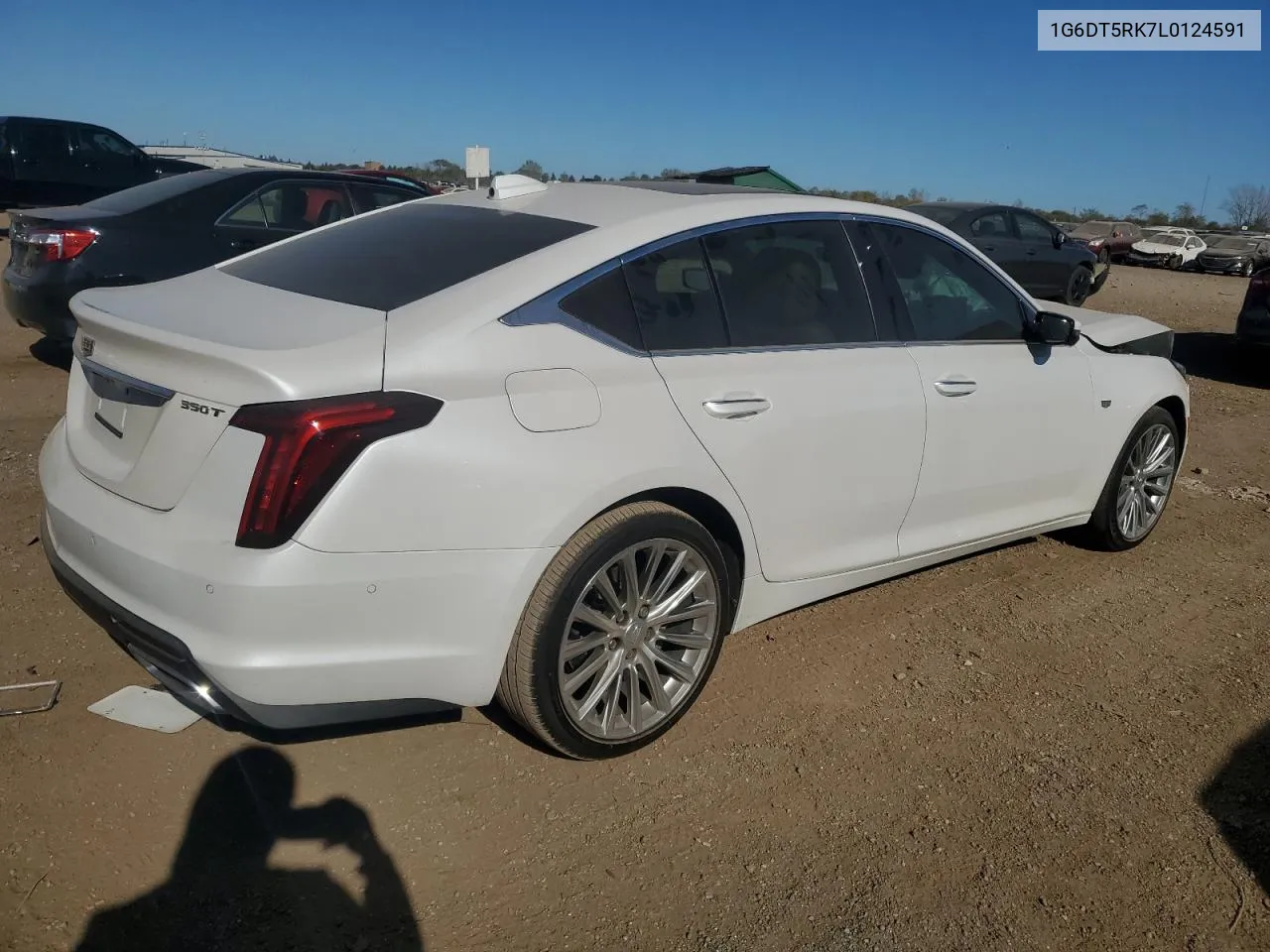 2020 Cadillac Ct5 Premium Luxury VIN: 1G6DT5RK7L0124591 Lot: 76559224