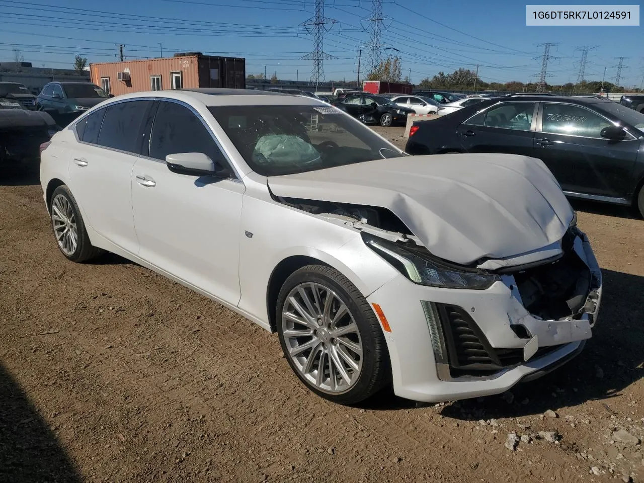 2020 Cadillac Ct5 Premium Luxury VIN: 1G6DT5RK7L0124591 Lot: 76559224