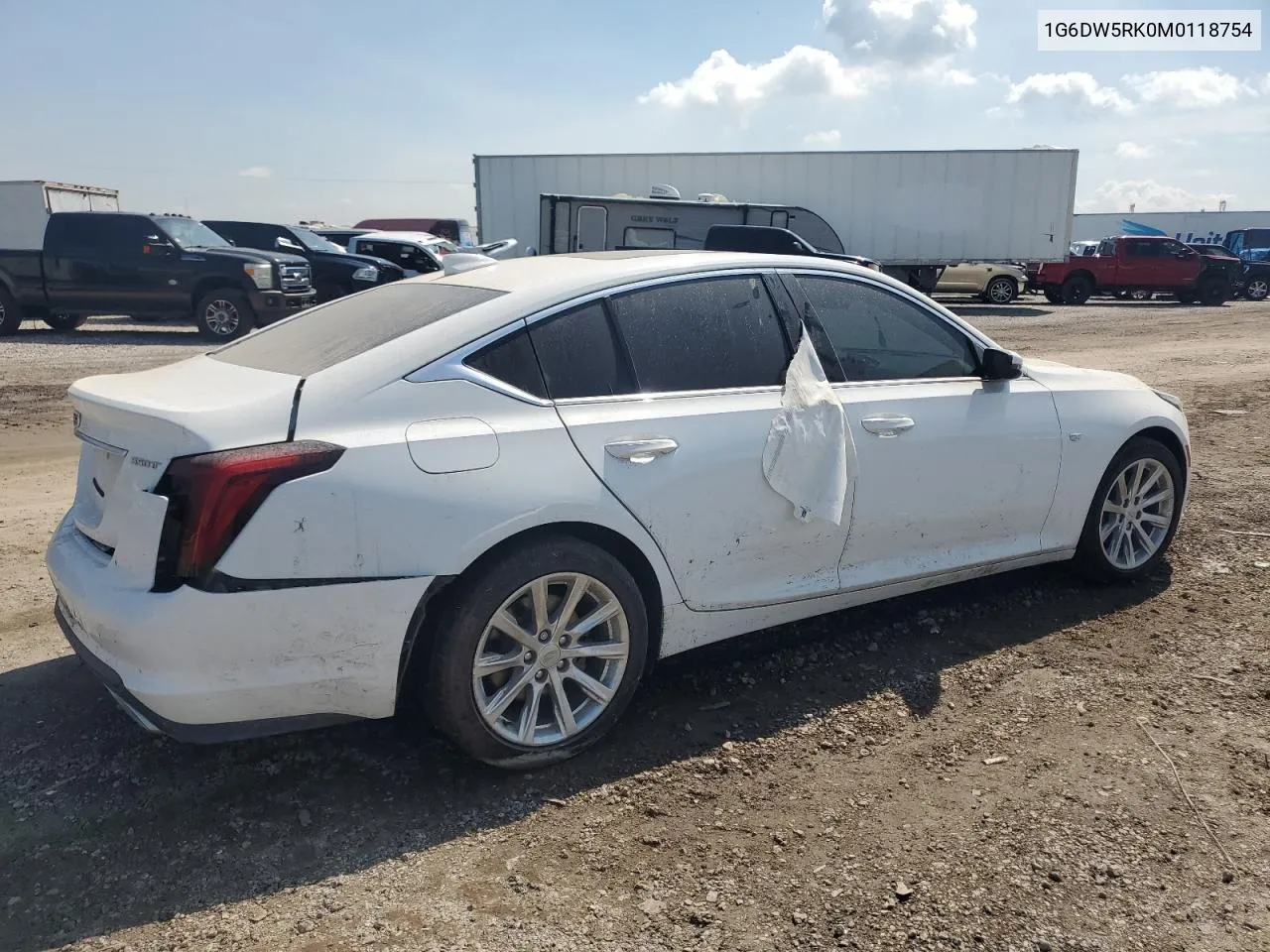 2021 Cadillac Ct5 Luxury VIN: 1G6DW5RK0M0118754 Lot: 71375904