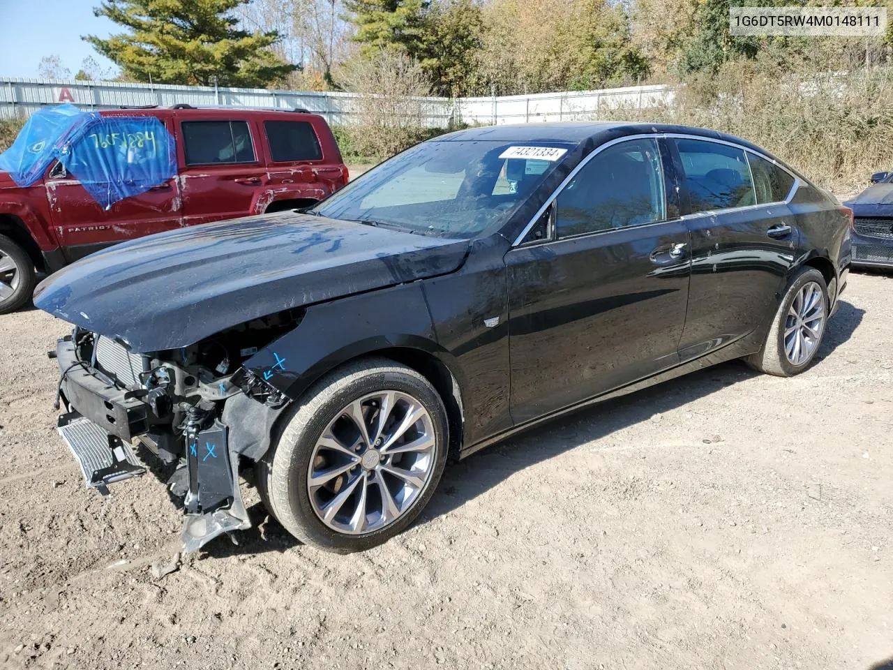 2021 Cadillac Ct5 Premium Luxury VIN: 1G6DT5RW4M0148111 Lot: 74321334