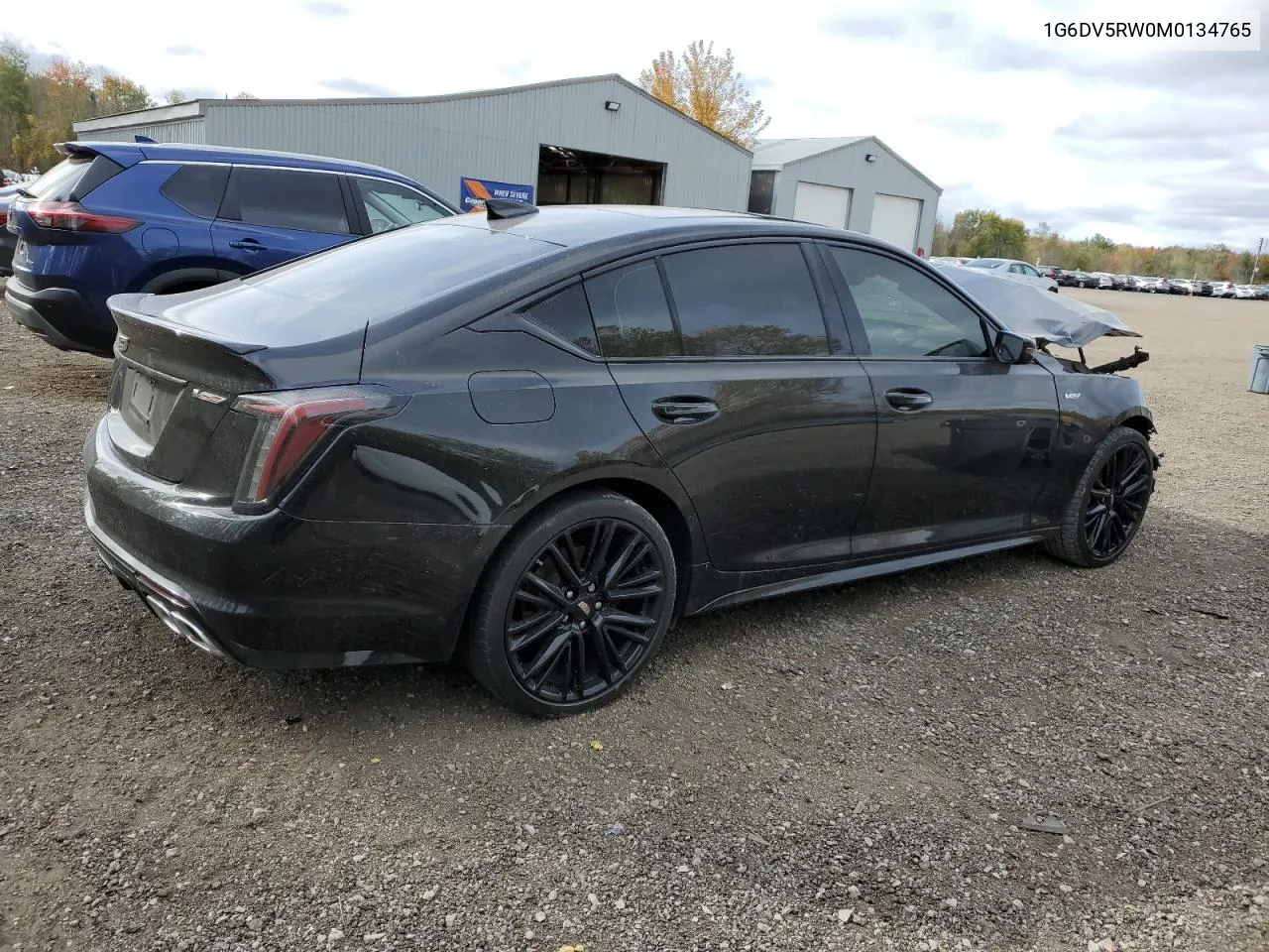 2021 Cadillac Ct5-V VIN: 1G6DV5RW0M0134765 Lot: 74355874