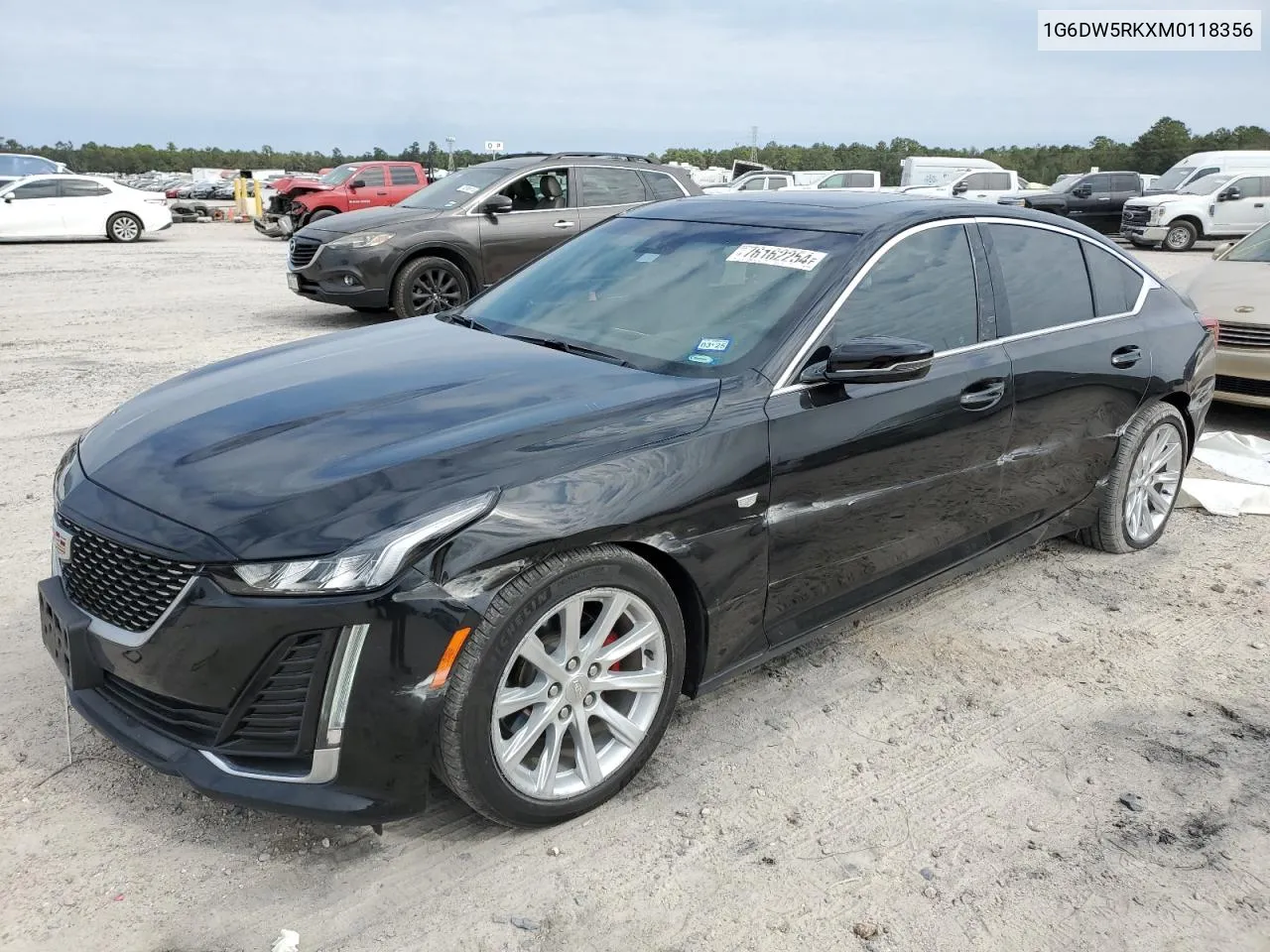 2021 Cadillac Ct5 Luxury VIN: 1G6DW5RKXM0118356 Lot: 76162254