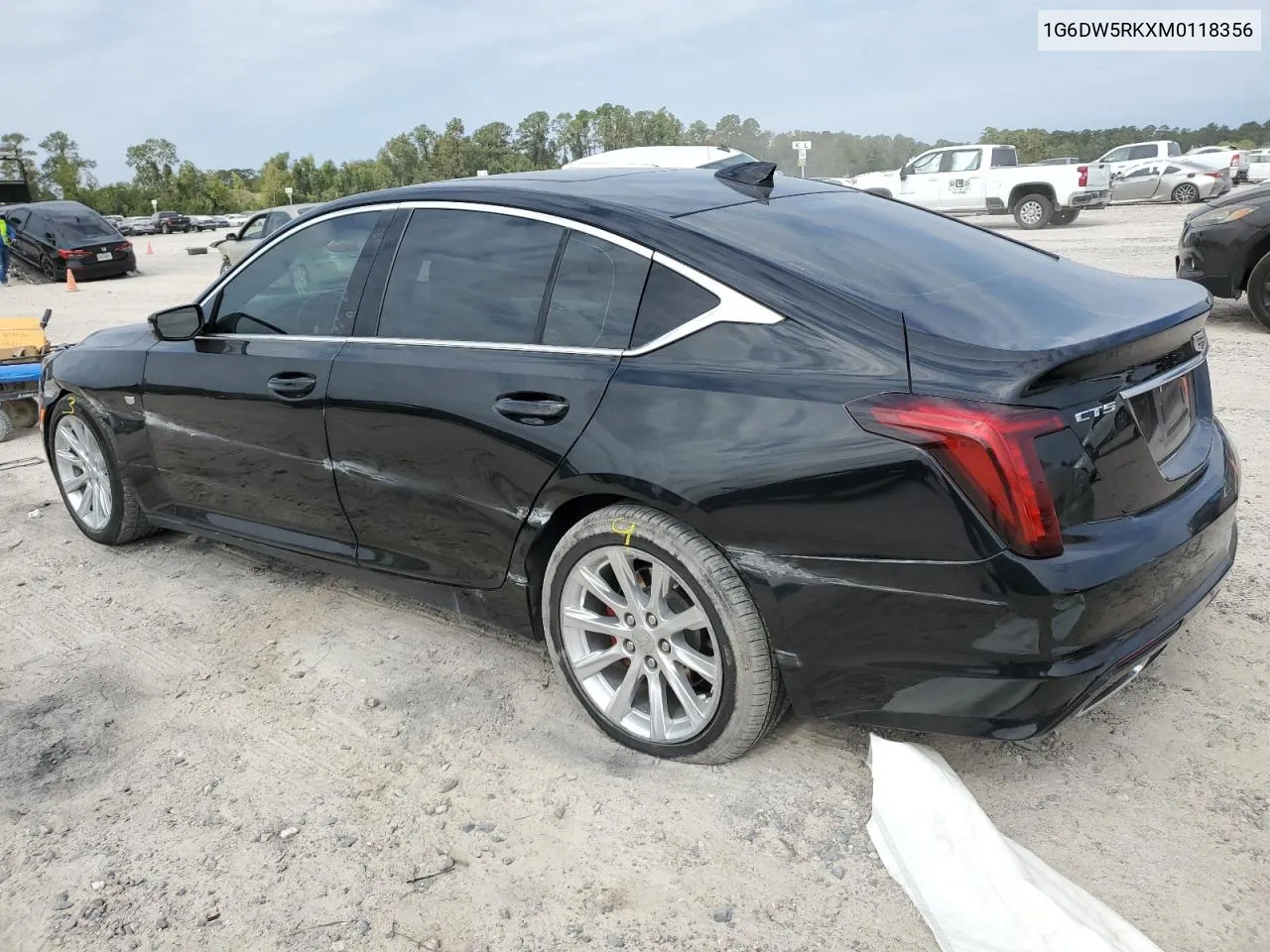 2021 Cadillac Ct5 Luxury VIN: 1G6DW5RKXM0118356 Lot: 76162254