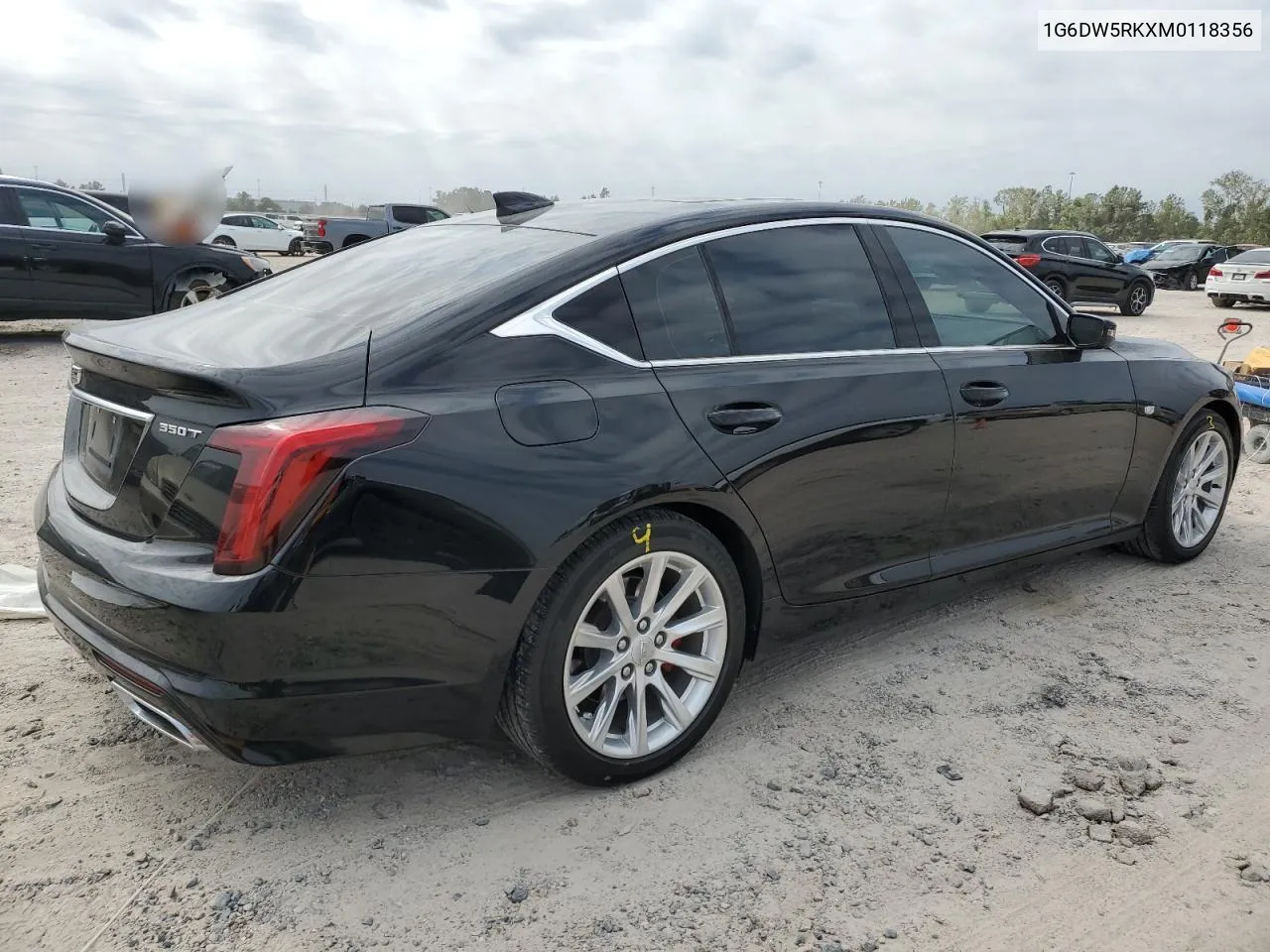 2021 Cadillac Ct5 Luxury VIN: 1G6DW5RKXM0118356 Lot: 76162254