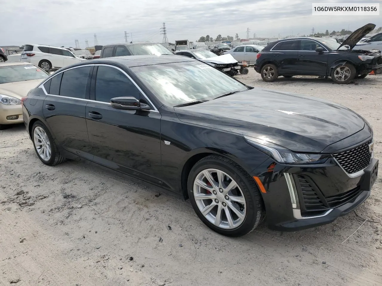 2021 Cadillac Ct5 Luxury VIN: 1G6DW5RKXM0118356 Lot: 76162254