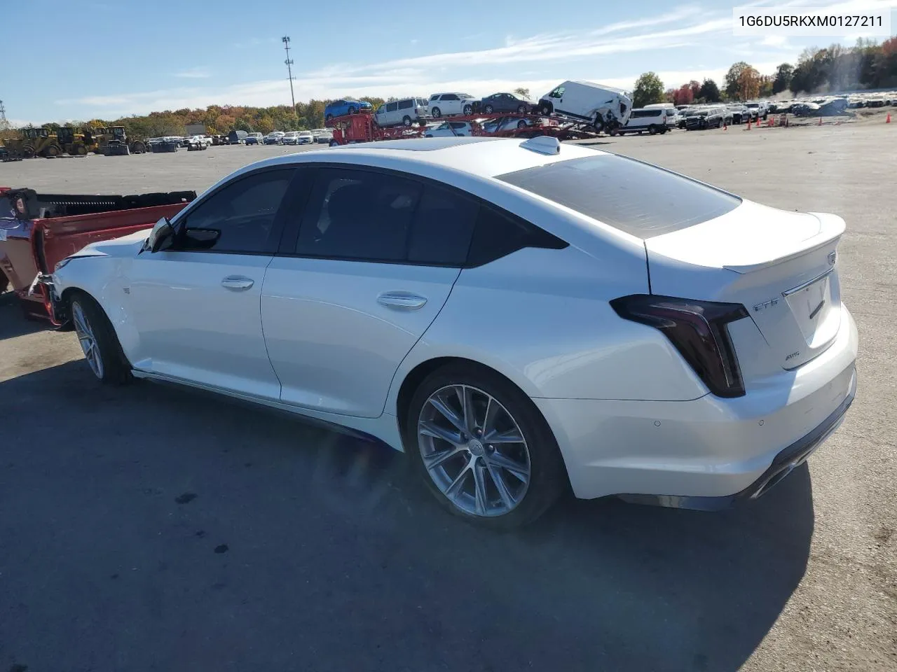 2021 Cadillac Ct5 Sport VIN: 1G6DU5RKXM0127211 Lot: 76590434