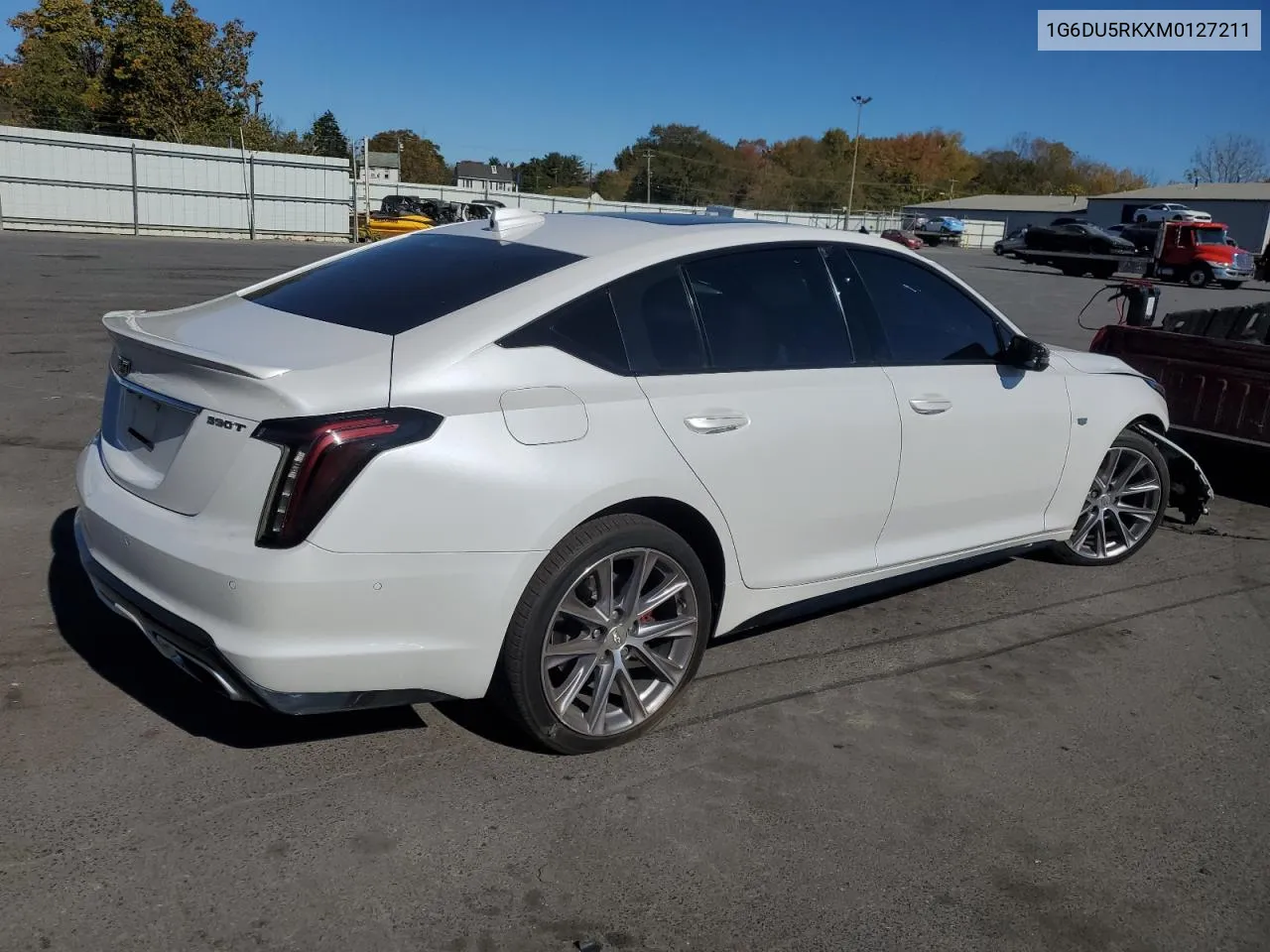 2021 Cadillac Ct5 Sport VIN: 1G6DU5RKXM0127211 Lot: 76590434