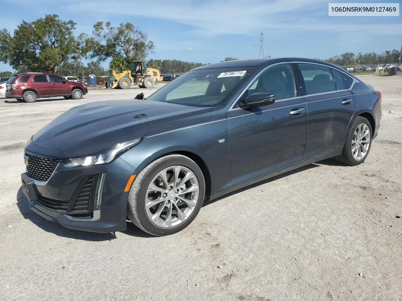 2021 Cadillac Ct5 Premium Luxury VIN: 1G6DN5RK9M0127469 Lot: 76786774