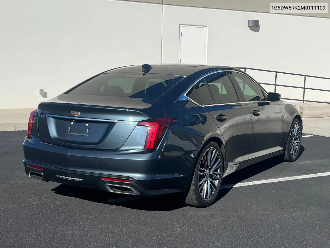 2021 Cadillac Ct5 Luxury VIN: 1G6DW5RK2M0111109 Lot: 77501634