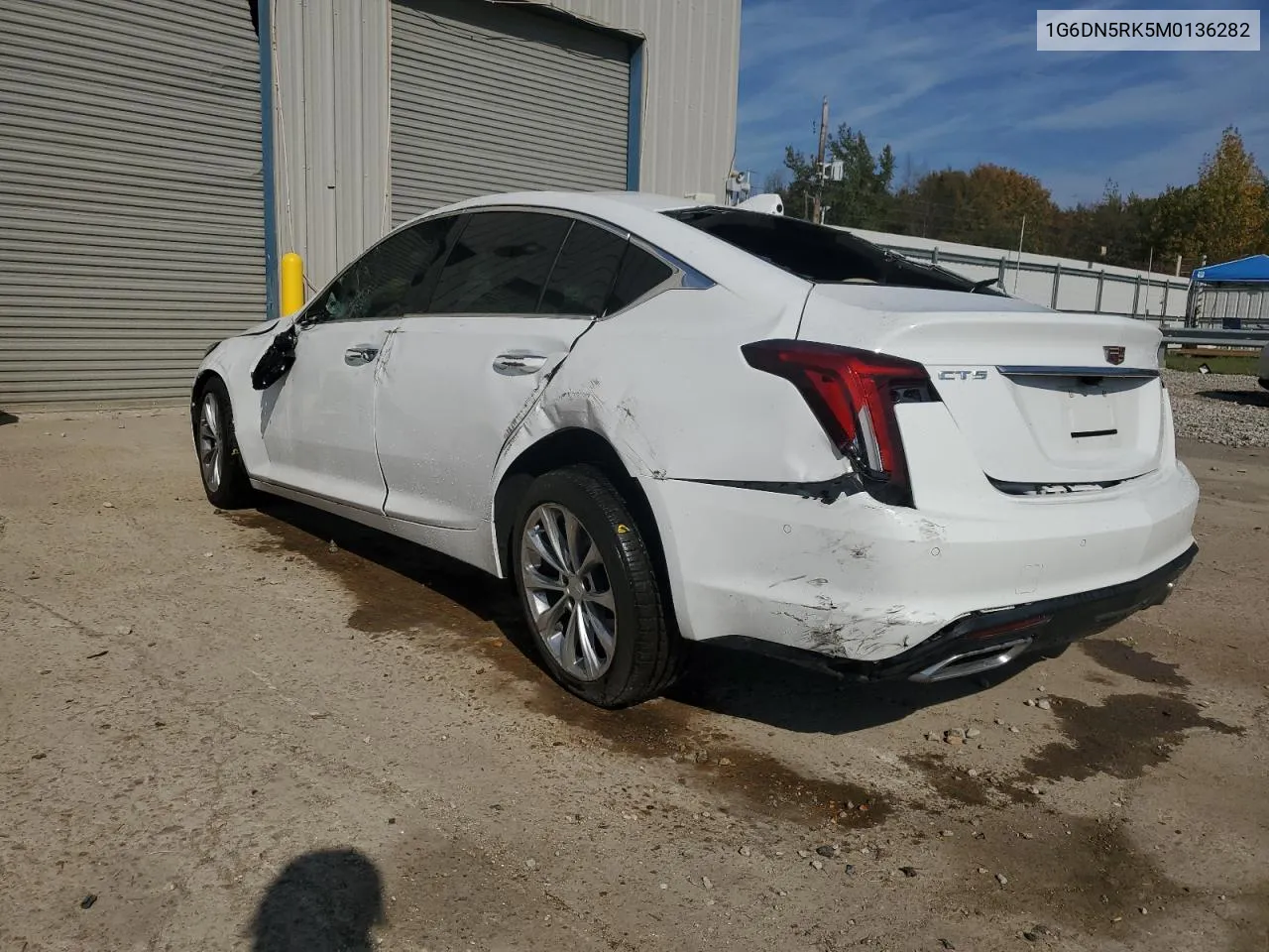 2021 Cadillac Ct5 Premium Luxury VIN: 1G6DN5RK5M0136282 Lot: 78042194