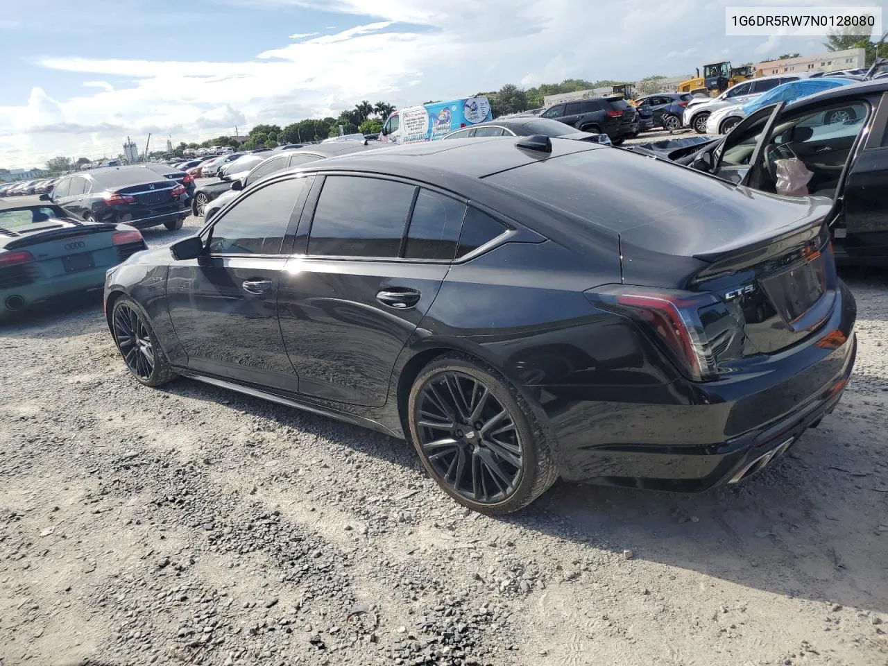 2022 Cadillac Ct5-V VIN: 1G6DR5RW7N0128080 Lot: 70017984