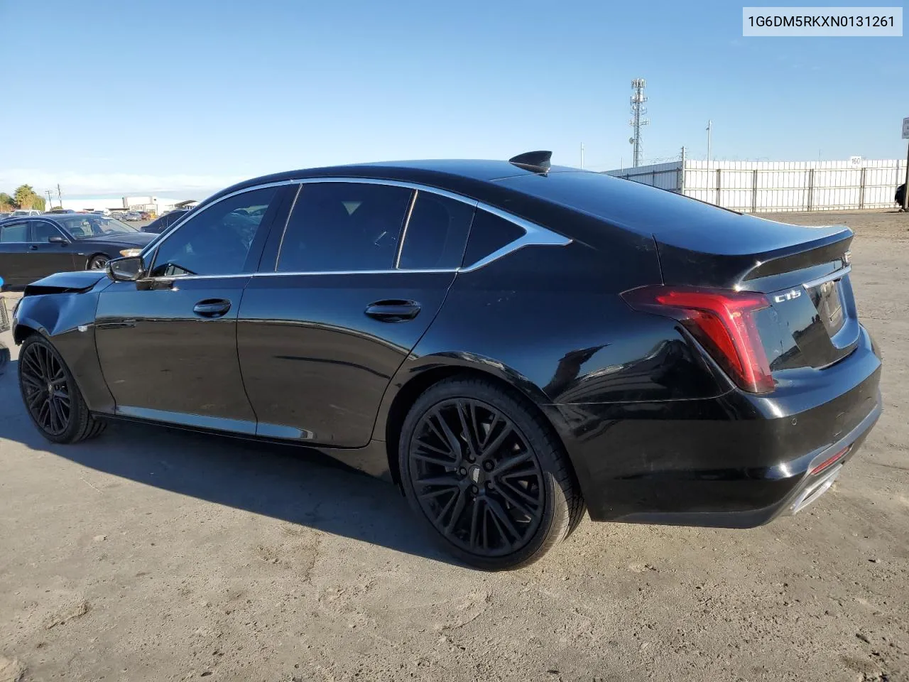 2022 Cadillac Ct5 Luxury VIN: 1G6DM5RKXN0131261 Lot: 81744714