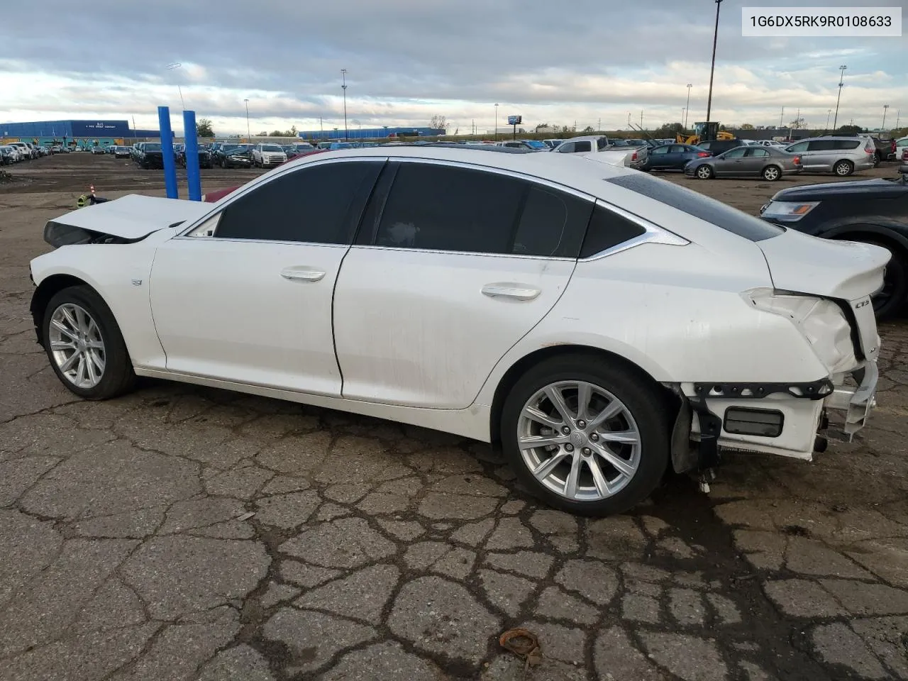 2024 Cadillac Ct5 Luxury VIN: 1G6DX5RK9R0108633 Lot: 75477234