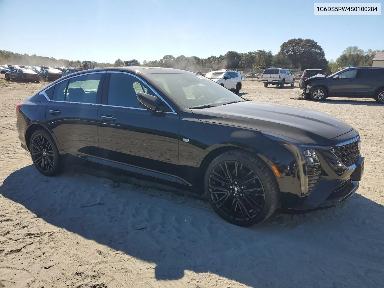 2025 Cadillac Ct5 Luxury VIN: 1G6DS5RW4S0100284 Lot: 76886964