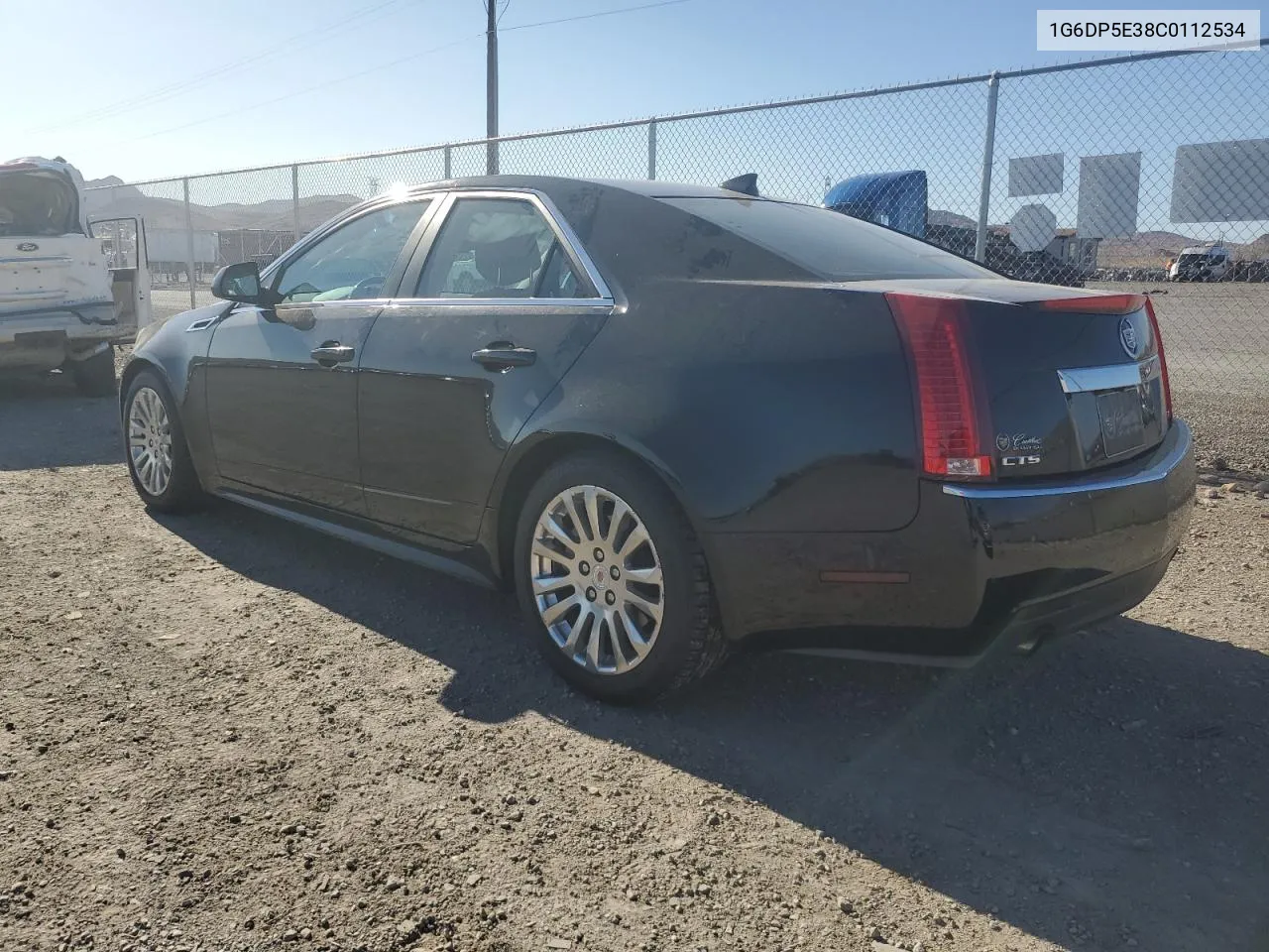 2012 Cadillac Cts Premium Collection VIN: 1G6DP5E38C0112534 Lot: 68136474