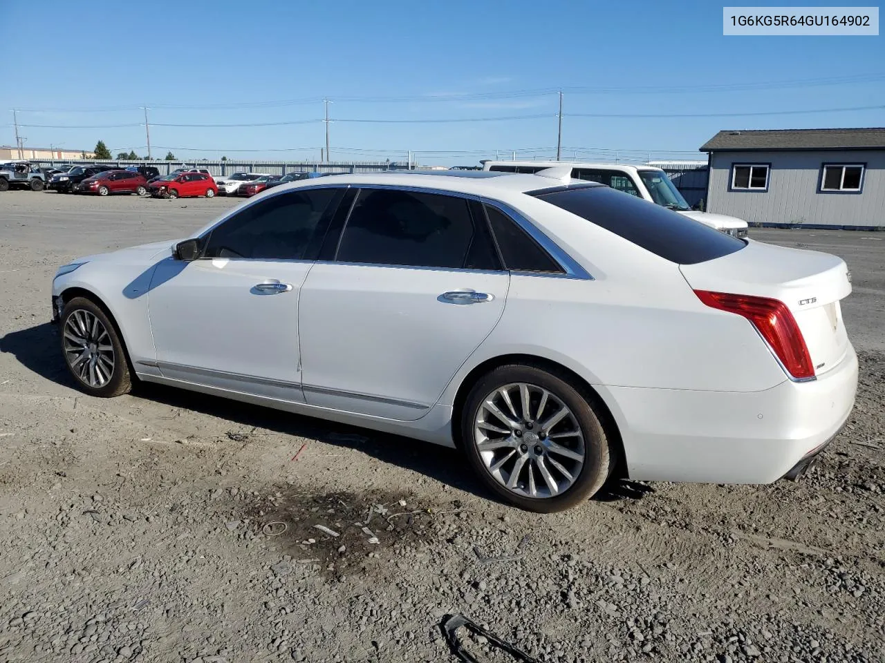 2016 Cadillac Ct6 Premium VIN: 1G6KG5R64GU164902 Lot: 69437374