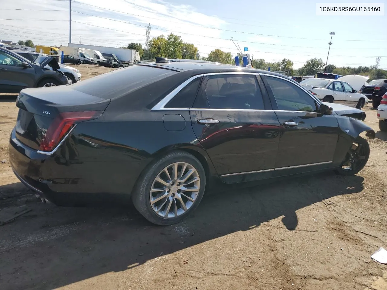 1G6KD5RS6GU165460 2016 Cadillac Ct6 Luxury