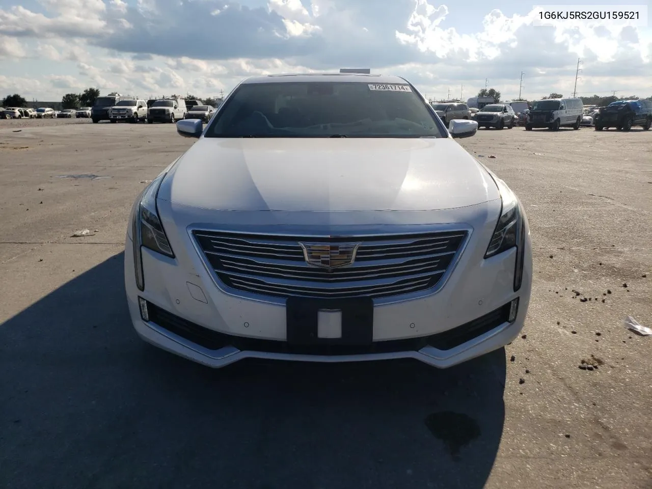 2016 Cadillac Ct6 Platinum VIN: 1G6KJ5RS2GU159521 Lot: 72361714